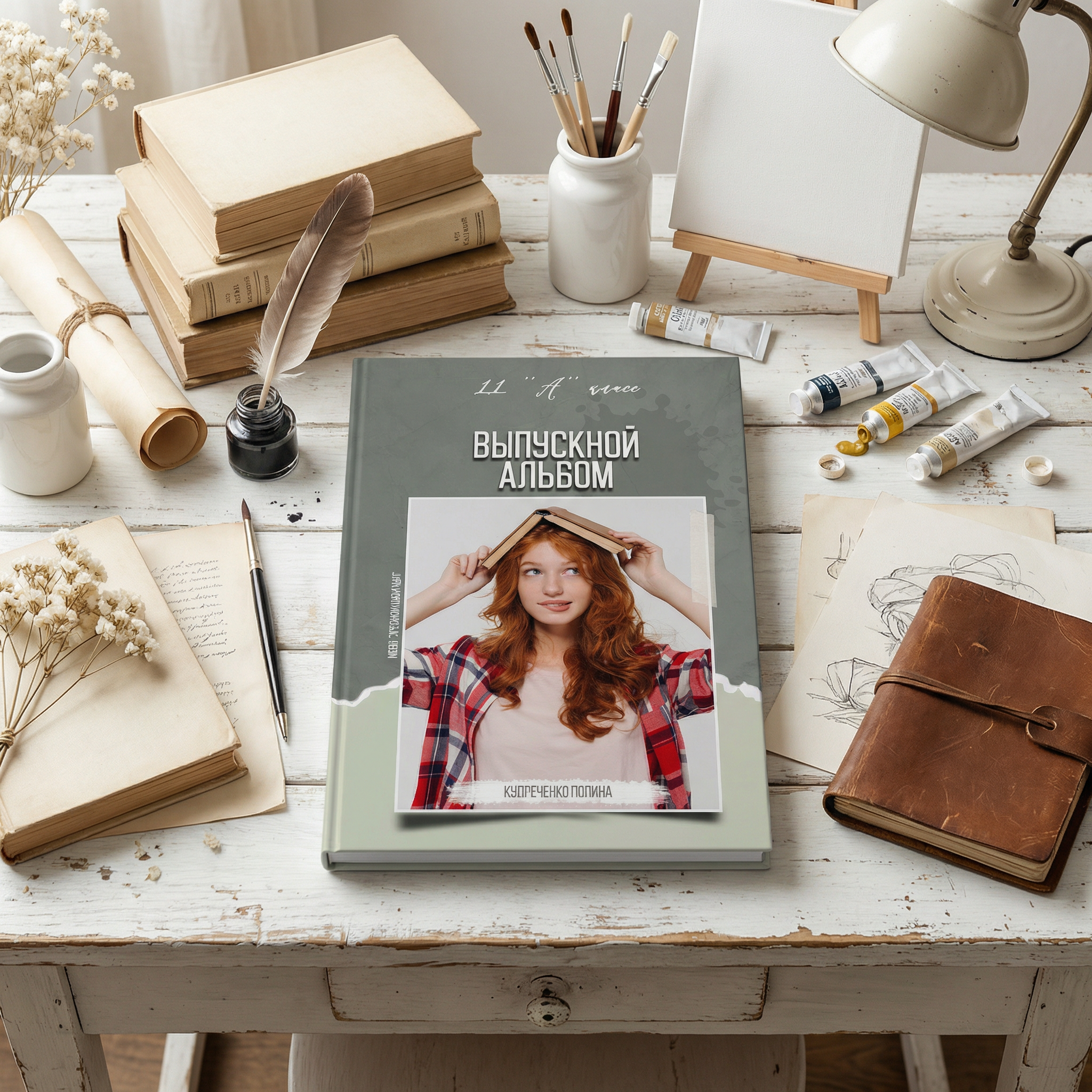 011 Paper. Дизайны, psd шаблоны школьных и выпускных альбомов и обложек