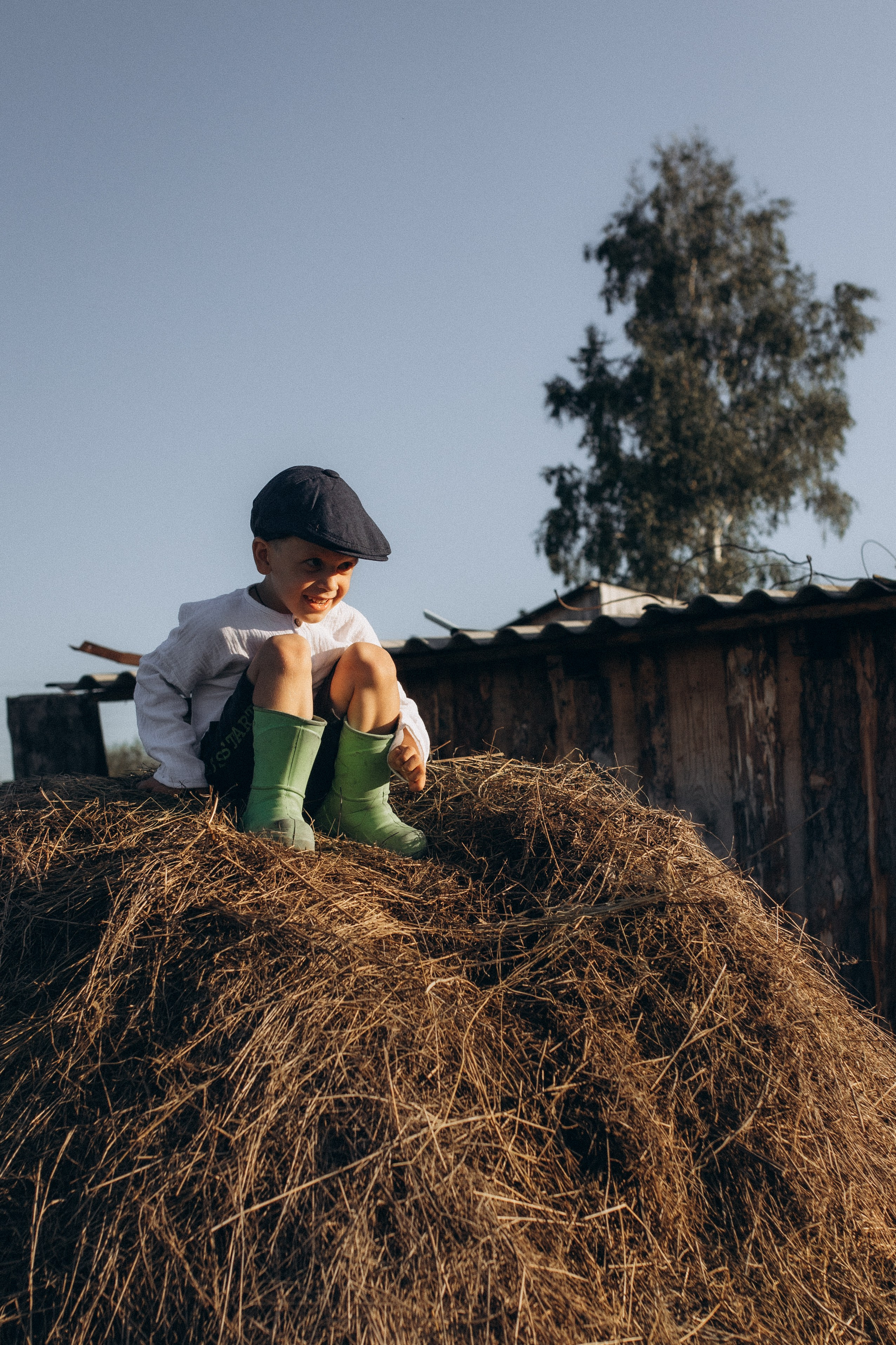 Деревенская история. Семейный фотограф lifestyle в Новосибирске Елена Шпилевая