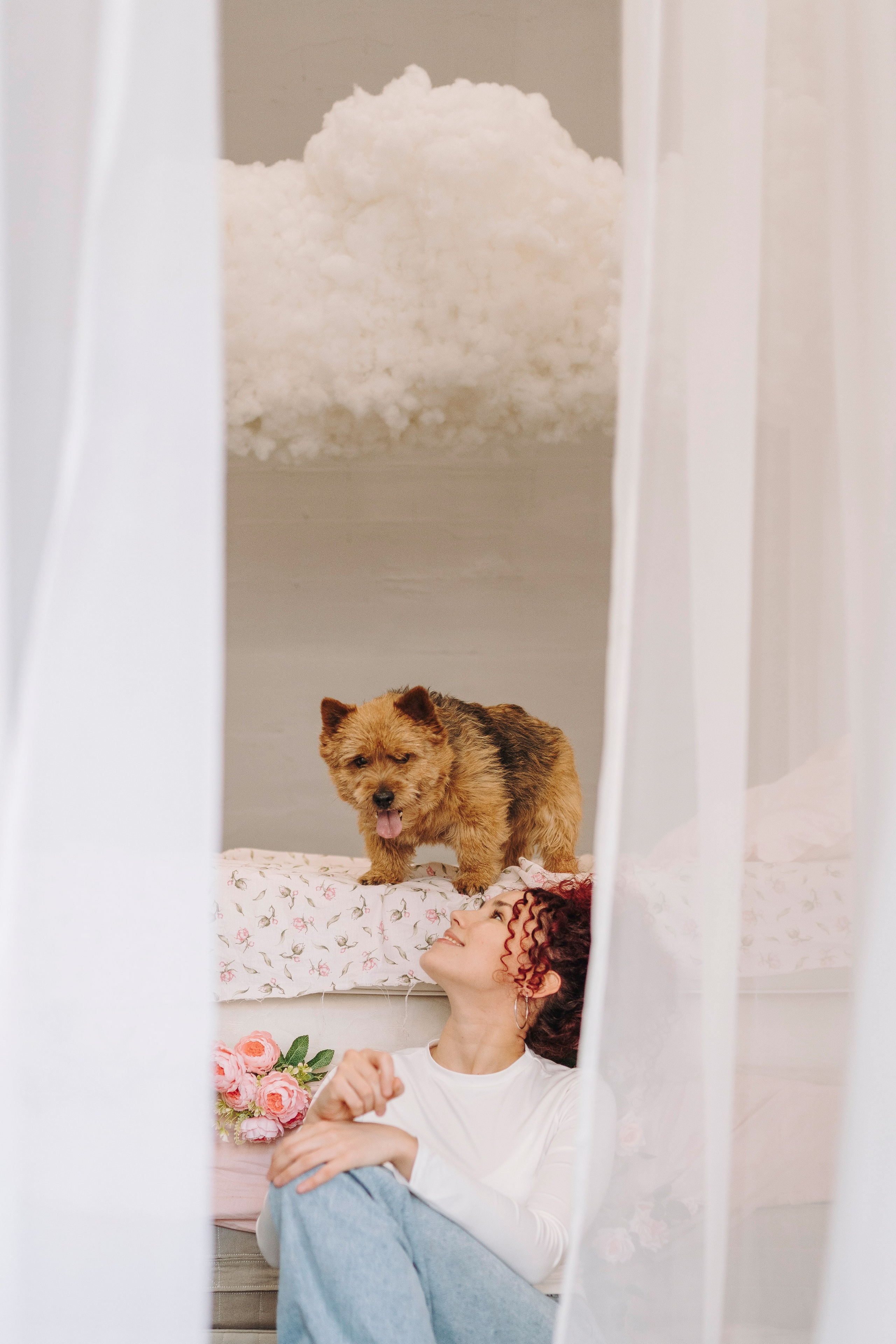 Маша и Рамси. Фотограф анималист в Спб недорого Олеся Майорова