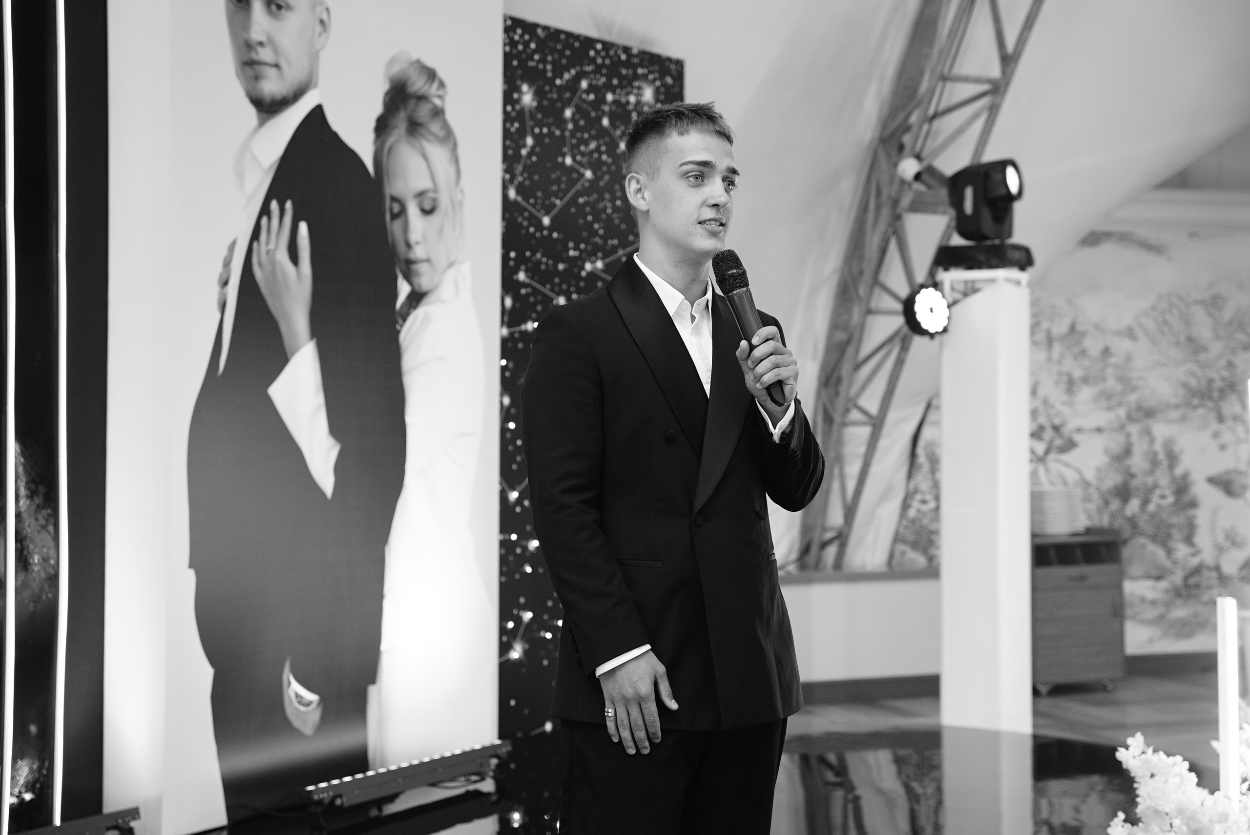 Никита и Галина чб. Свадебный фотограф в Самаре Анна Ковалева