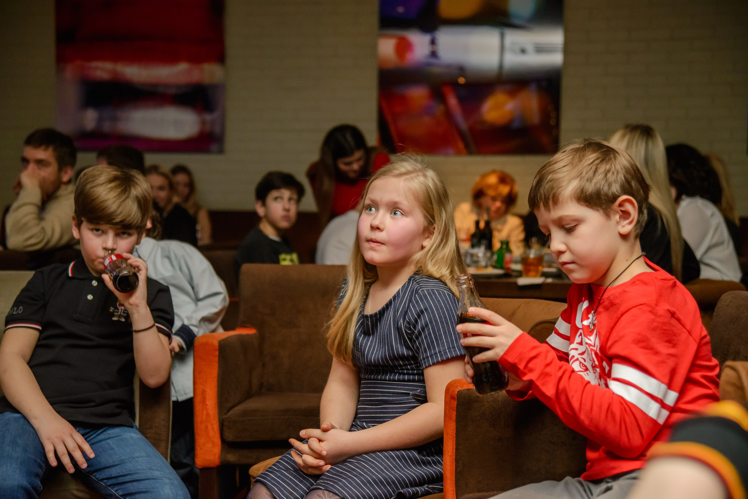 Детский день рождения в ресторане