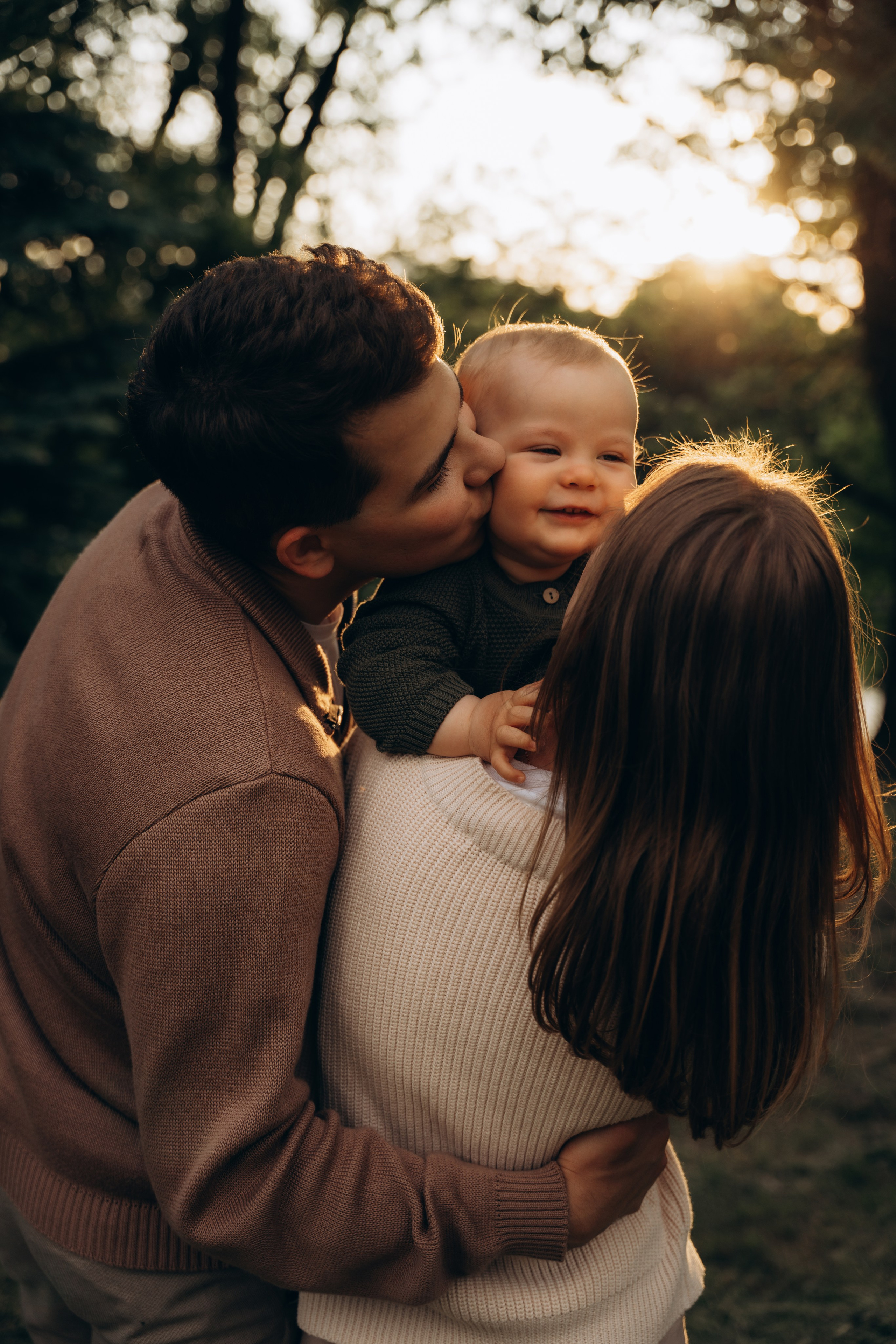 Лена, Костя, Елисей. Фотограф Мария Миллс | Минск