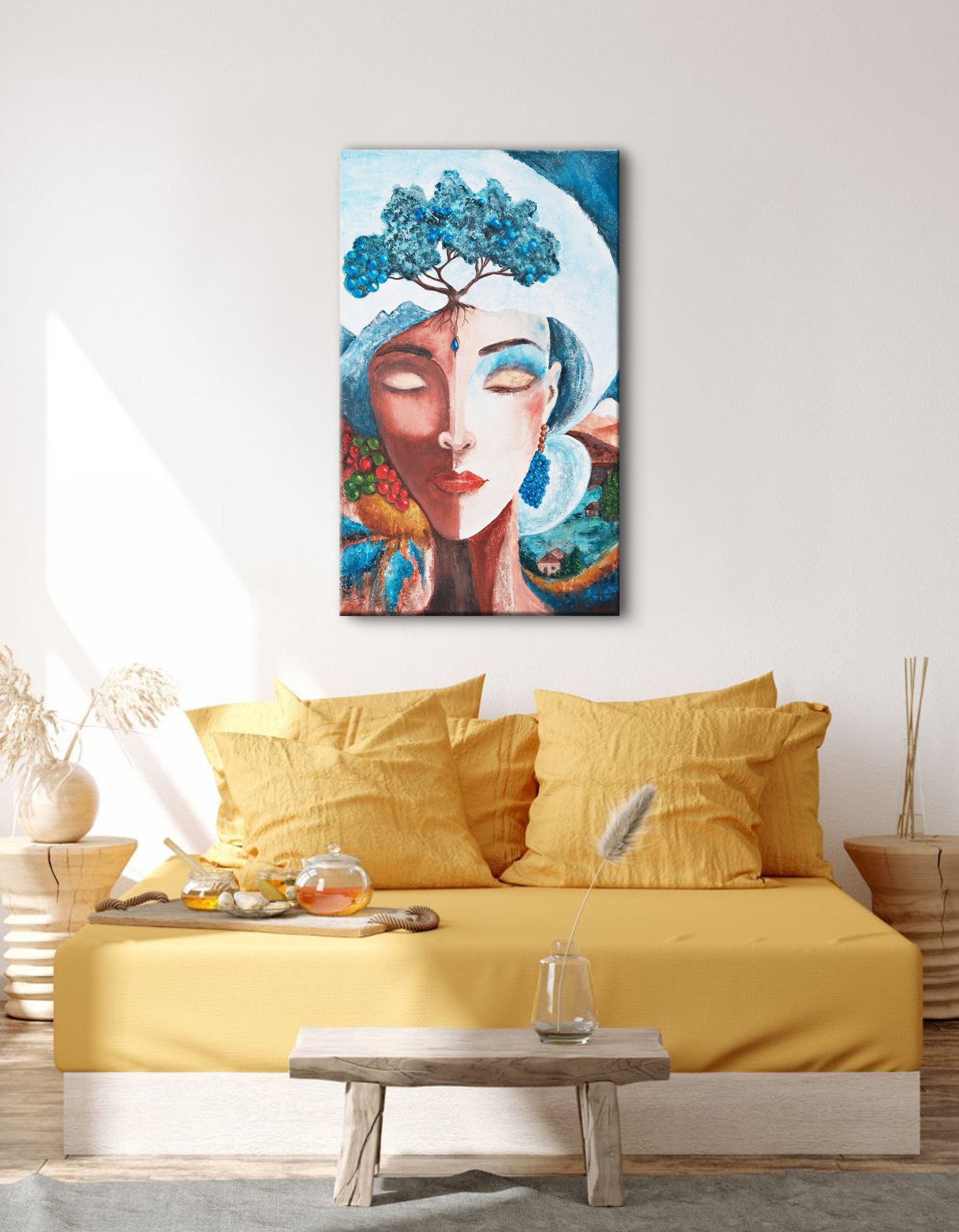 ЗЕМЛЯ. Художник Анастасия Кисткина, Петербург