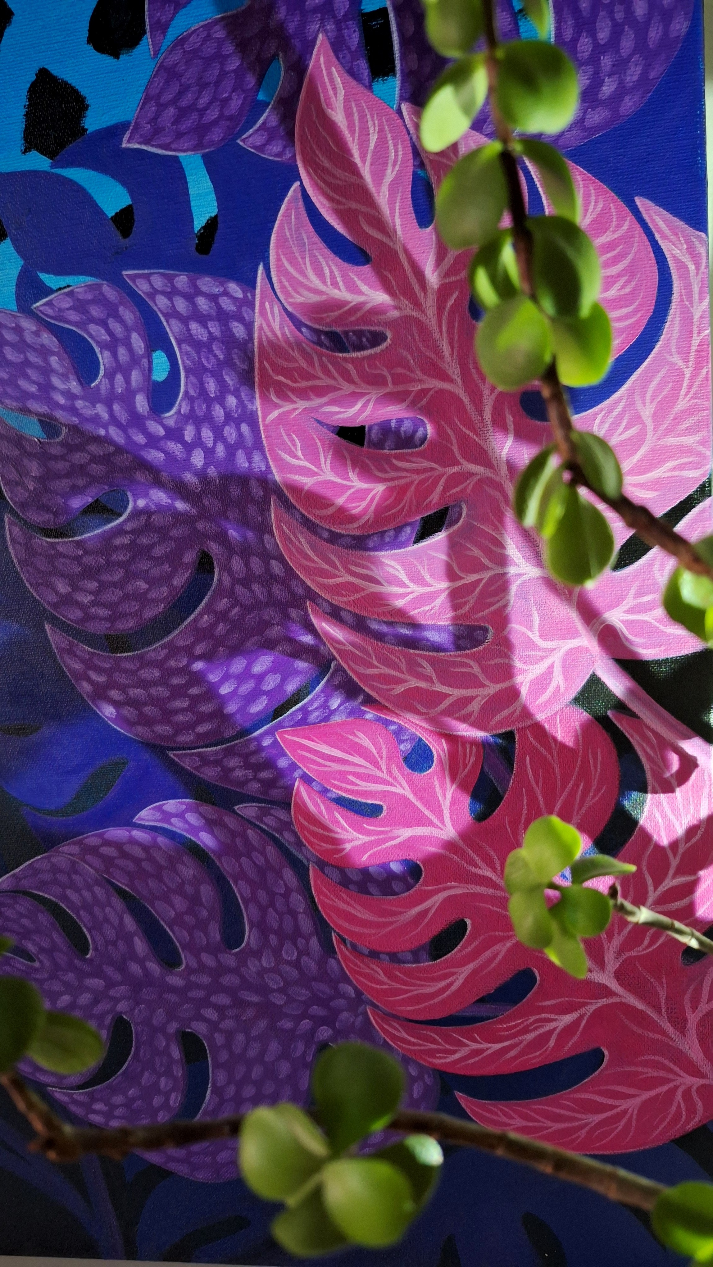 Дивный сад. Художник Анастасия Кисткина, Петербург