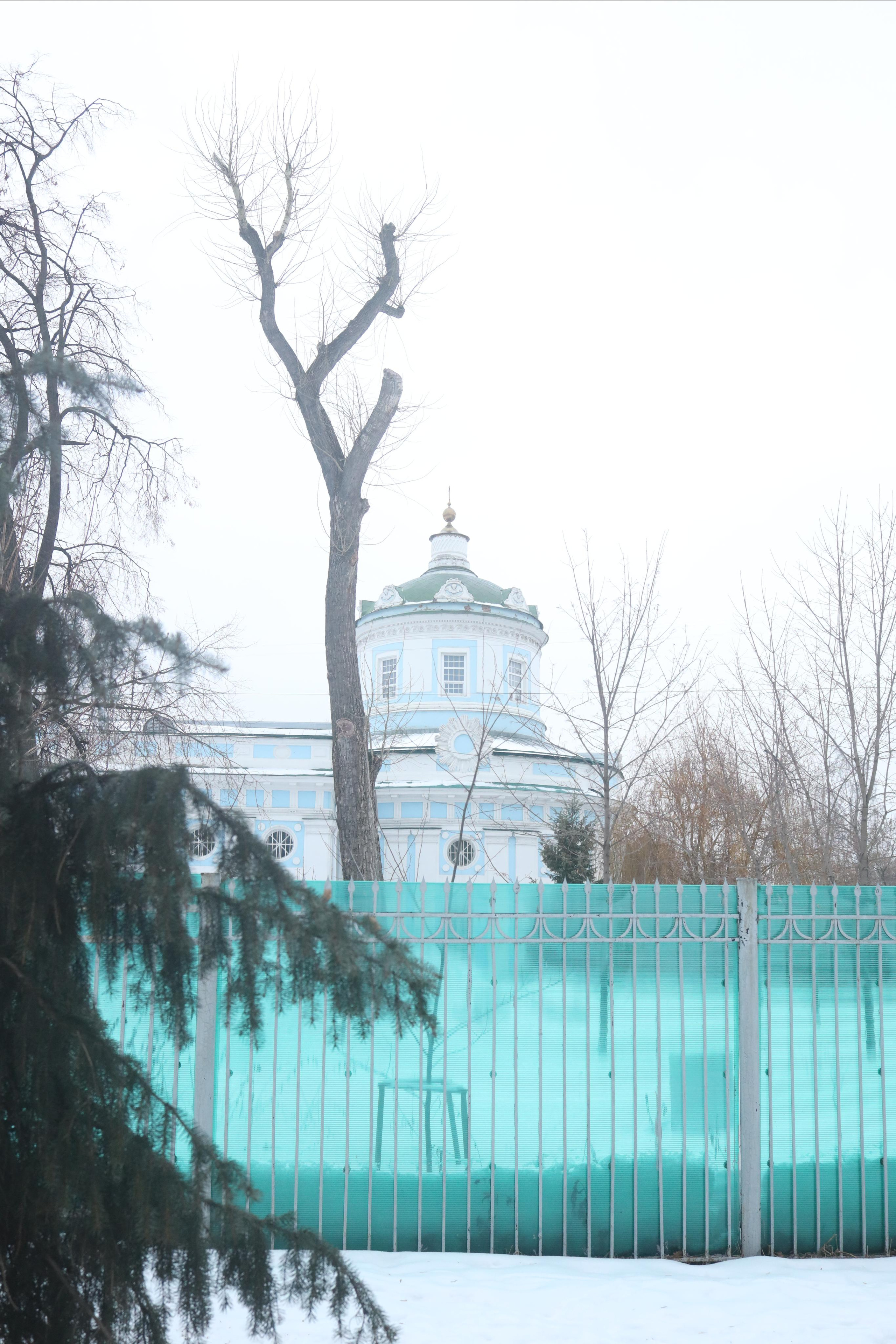 В зимней дымке