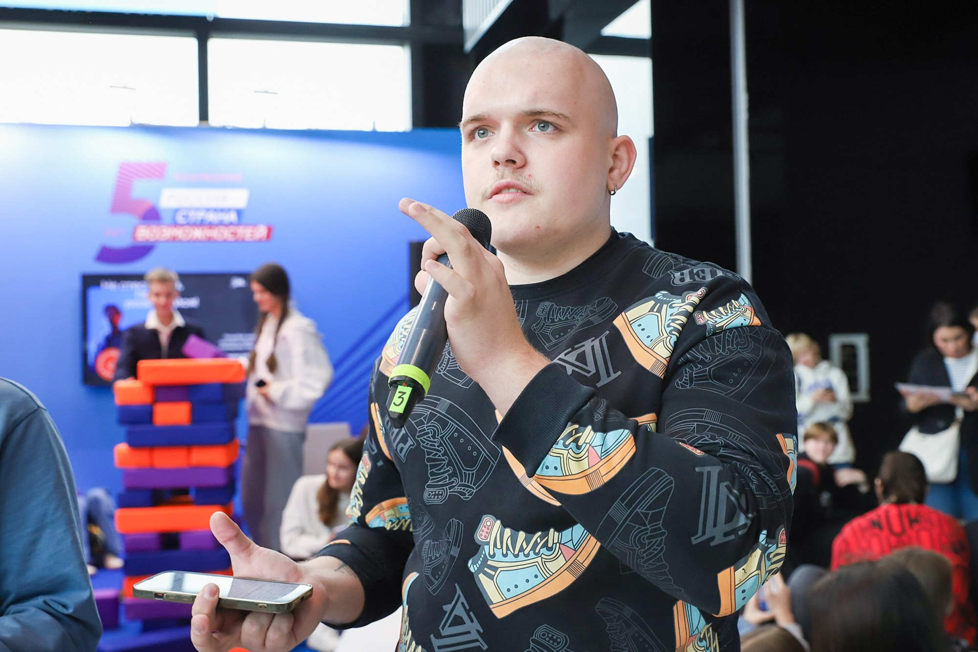 Стенд «Россия — страна возможностей». Фотограф Дарья Попова