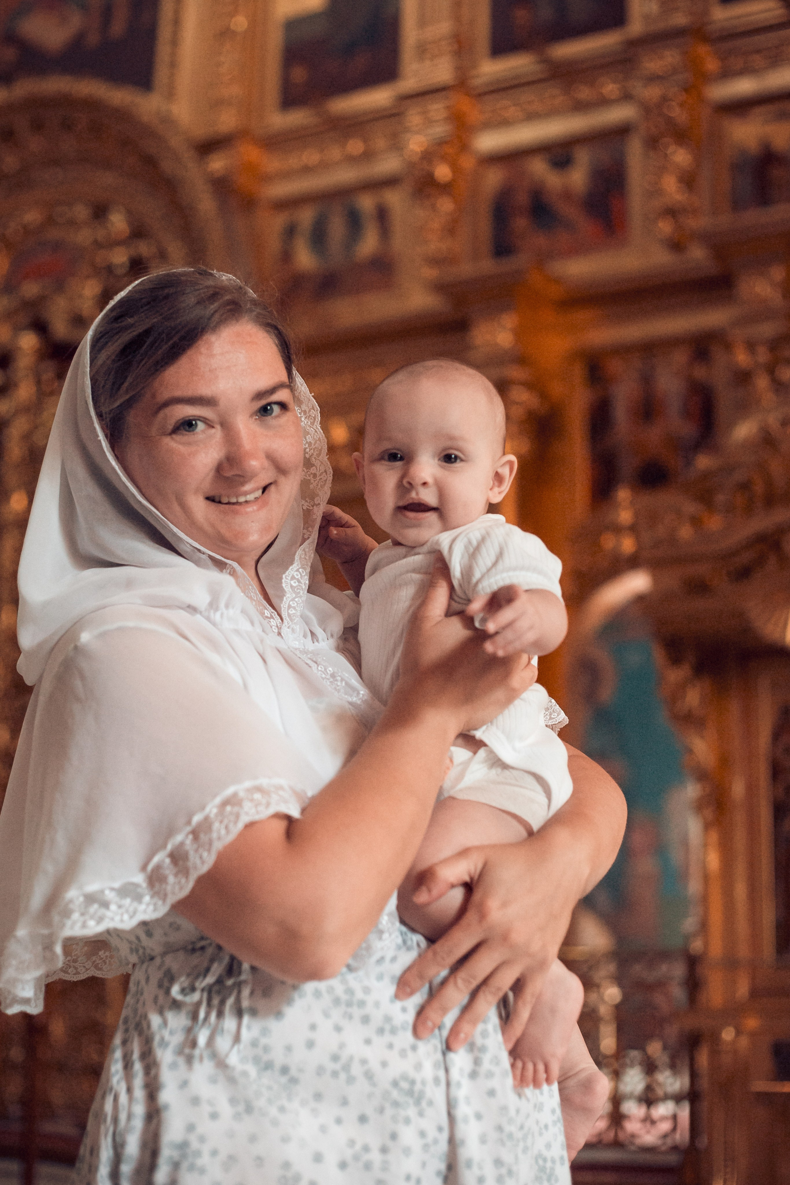 Крещение Татьяны в Свято-Троицком кафедральном соборе Калуги