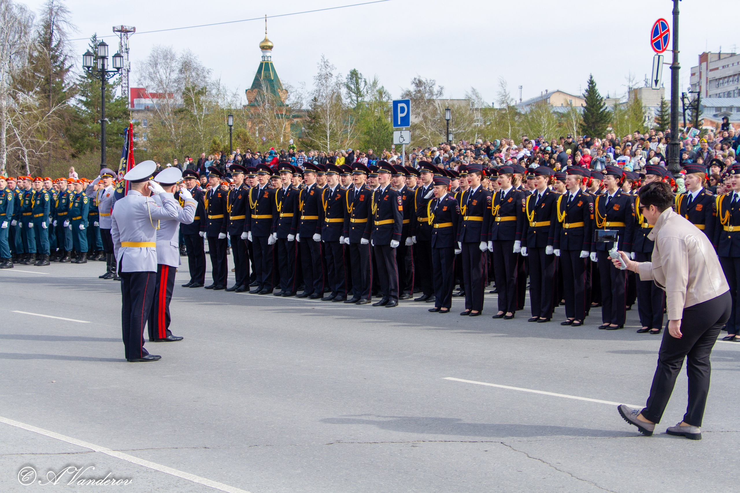 Парад Победы Омск 2024. Фотограф Омск | Александр Вандеров