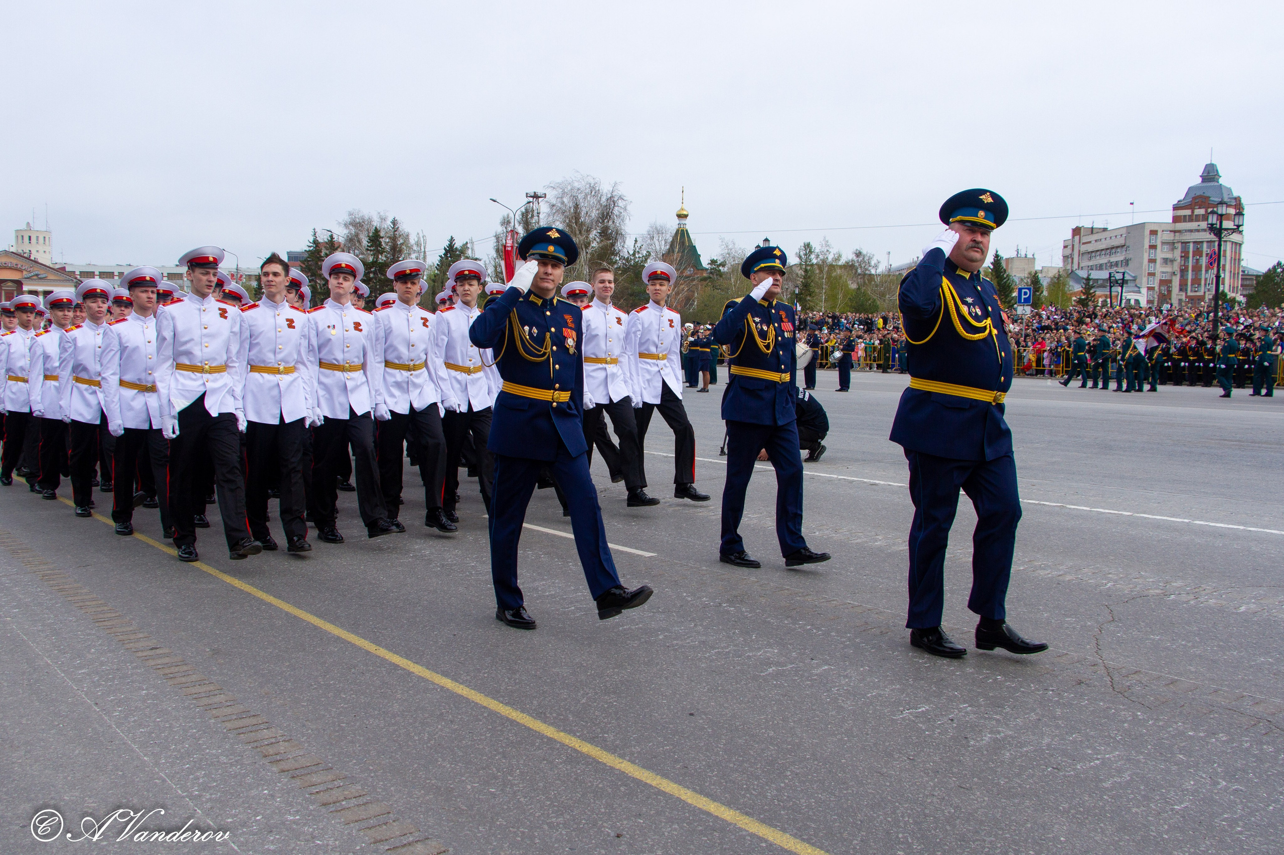 Парад Победы Омск 2024. Фотограф Омск | Александр Вандеров