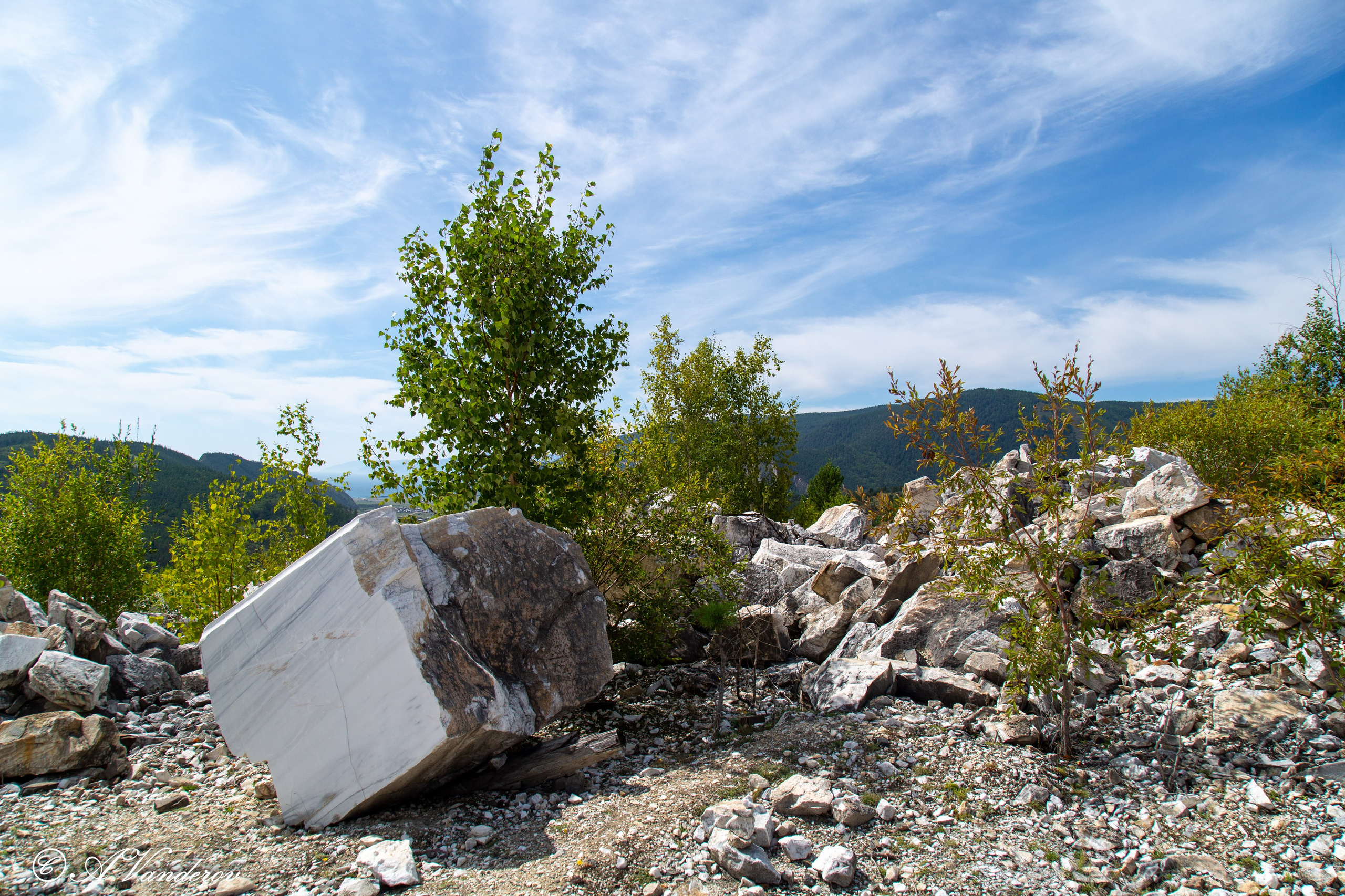 Мраморный карьер. Фотограф Омск | Александр Вандеров