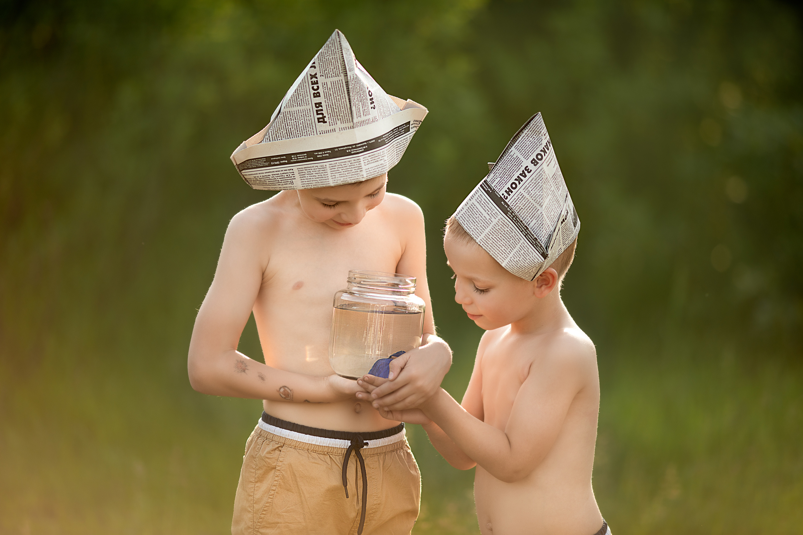 Рыбацкая история. Детский и семейный фотограф в Красноярске Елена Коровкина