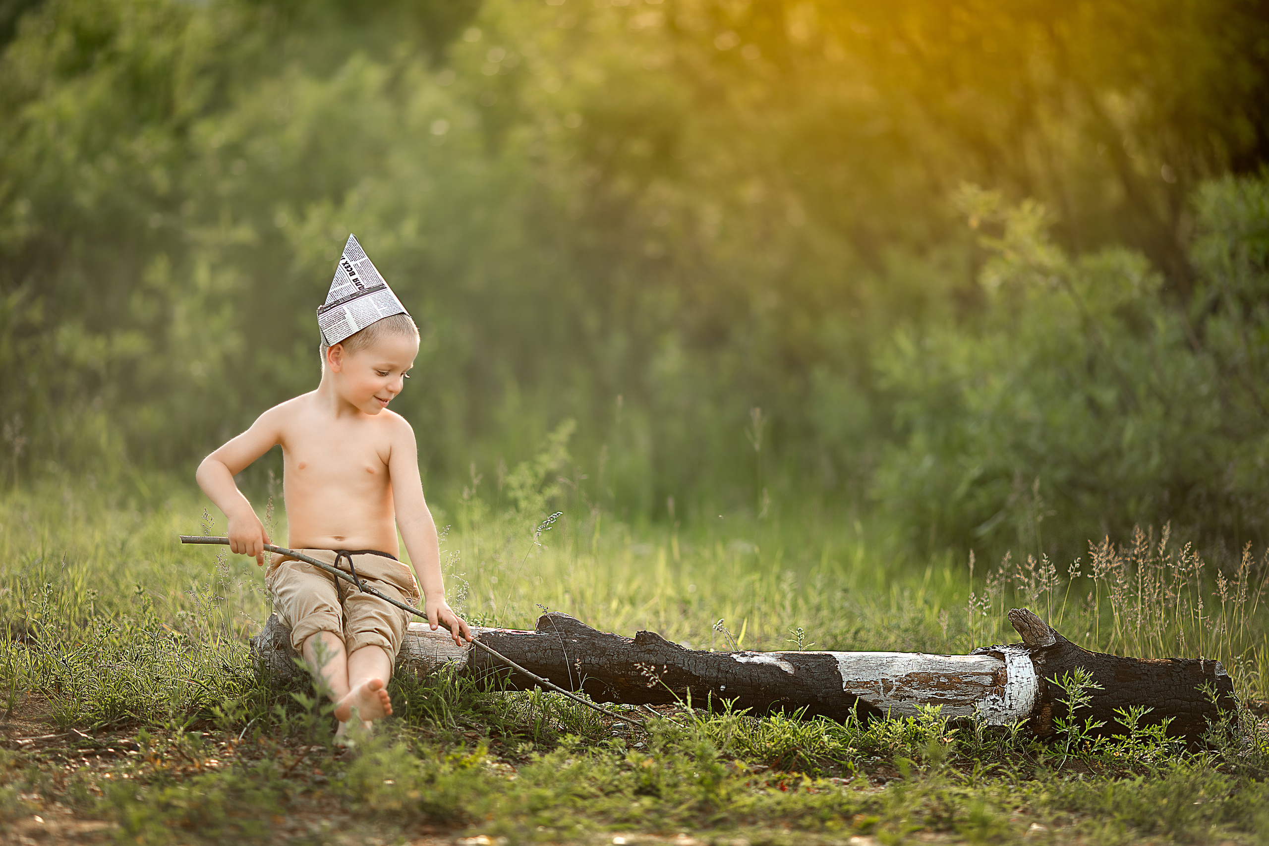 Рыбацкая история. Детский и семейный фотограф в Красноярске Елена Коровкина