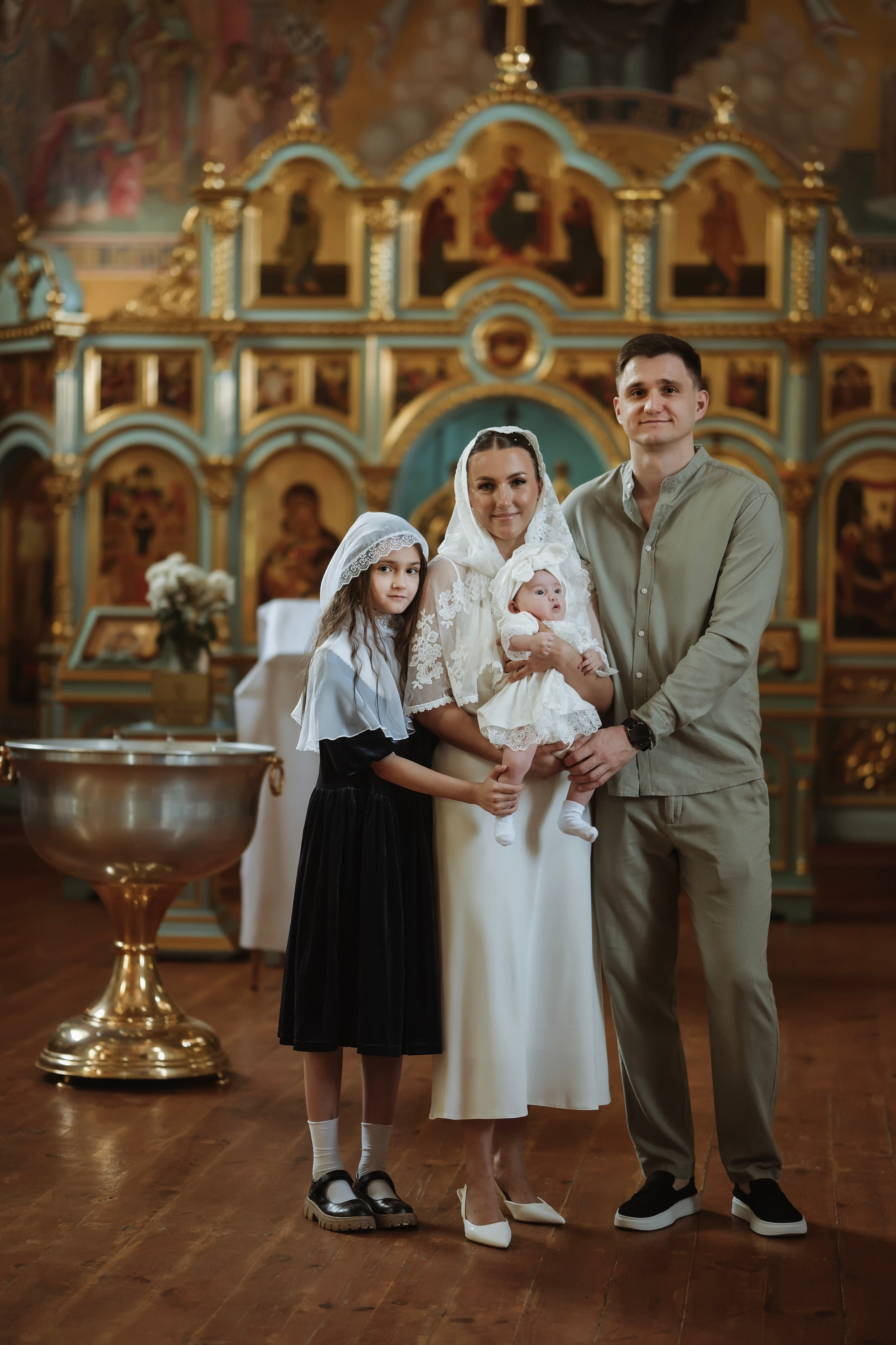 Крещение. Фотограф новорожденных в Брянске Анжелика Прохоренкова