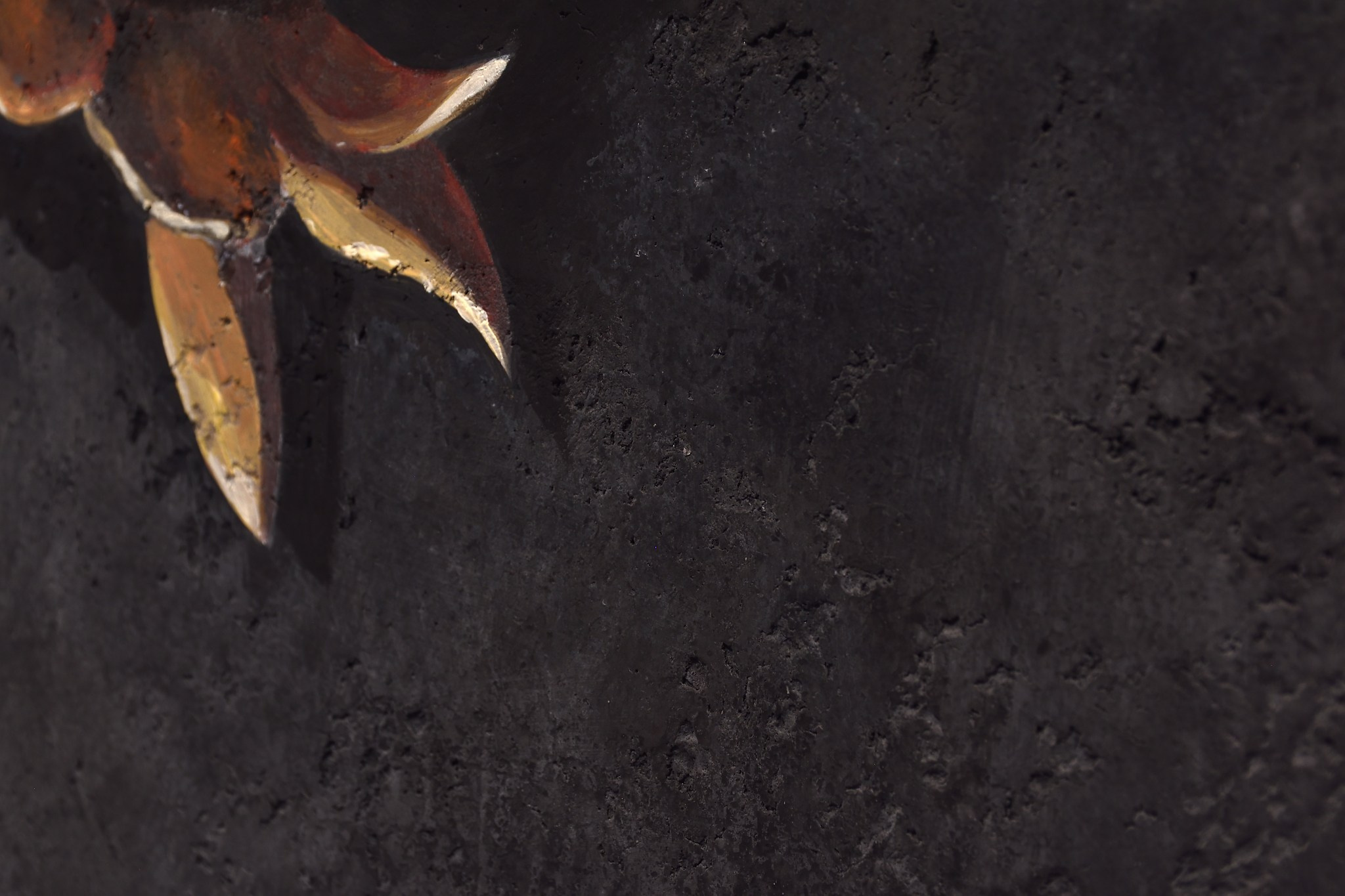 Роспись стен с гранатами