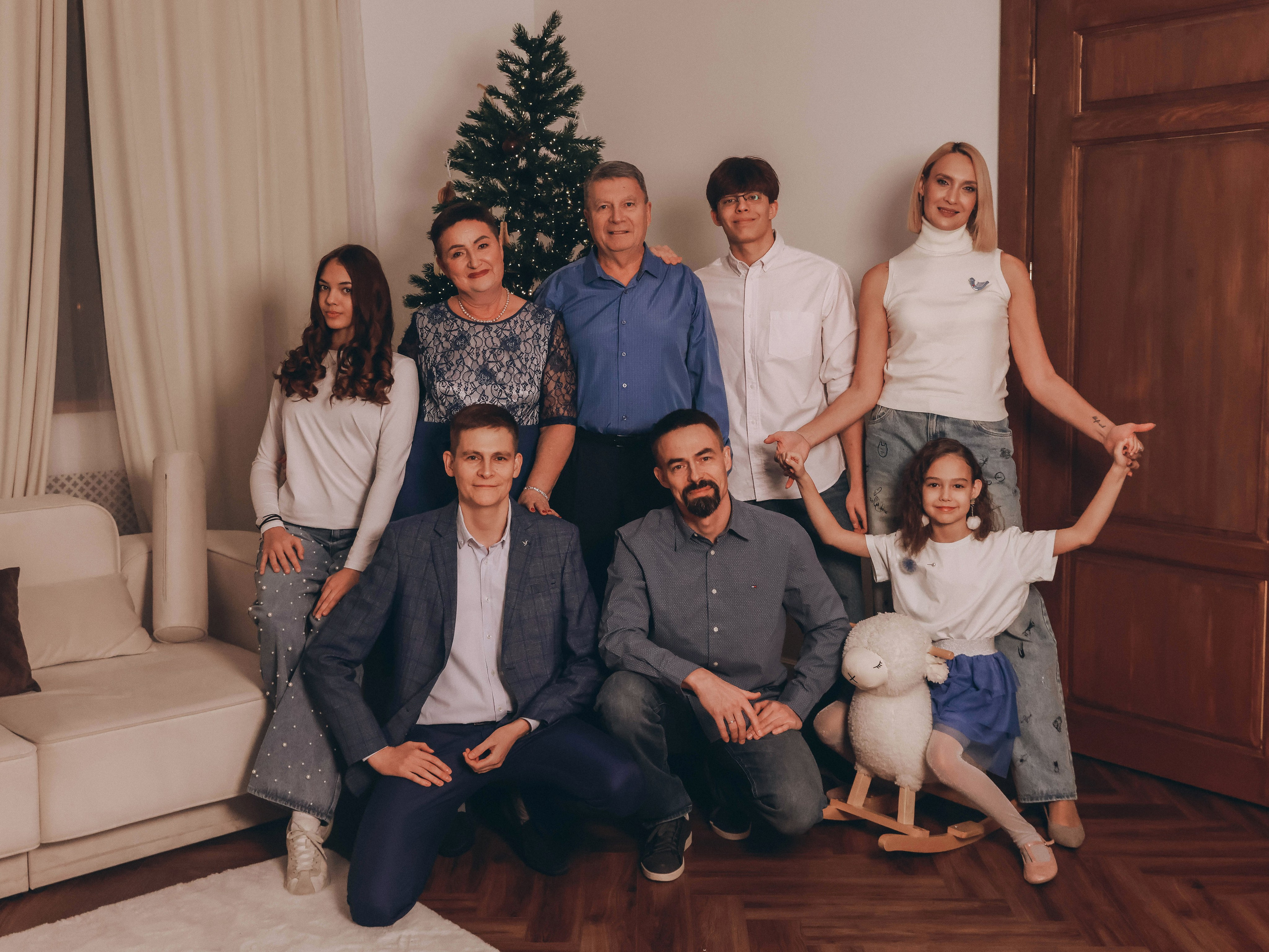 Большая семья. Мультифотограф Динара Ахмедзянова