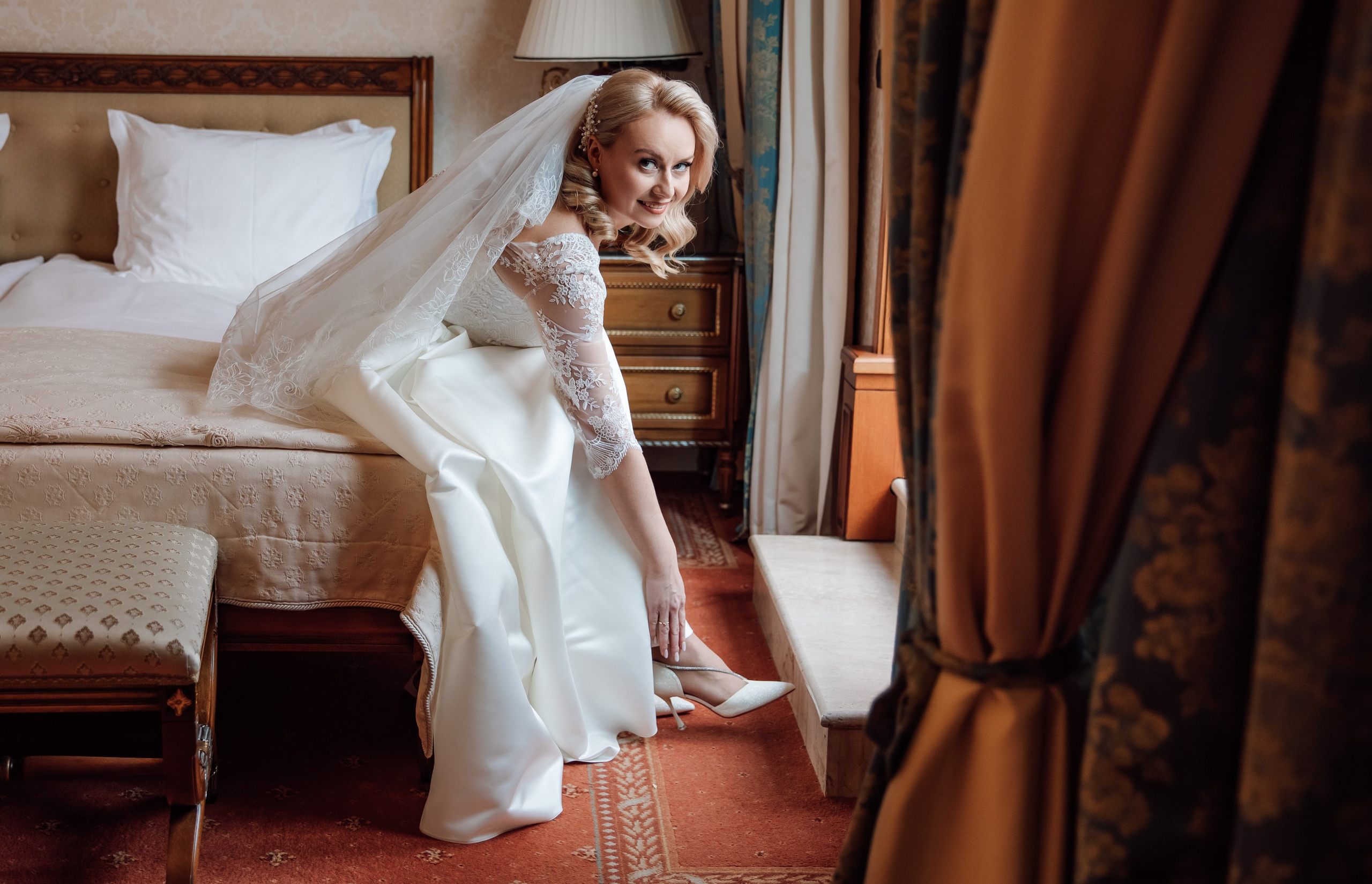 Свадебная фотосъемка в Tallion Hotel 5*. Свадебный и семейный фотограф в Санкт-Петербурге и Сестрорецке