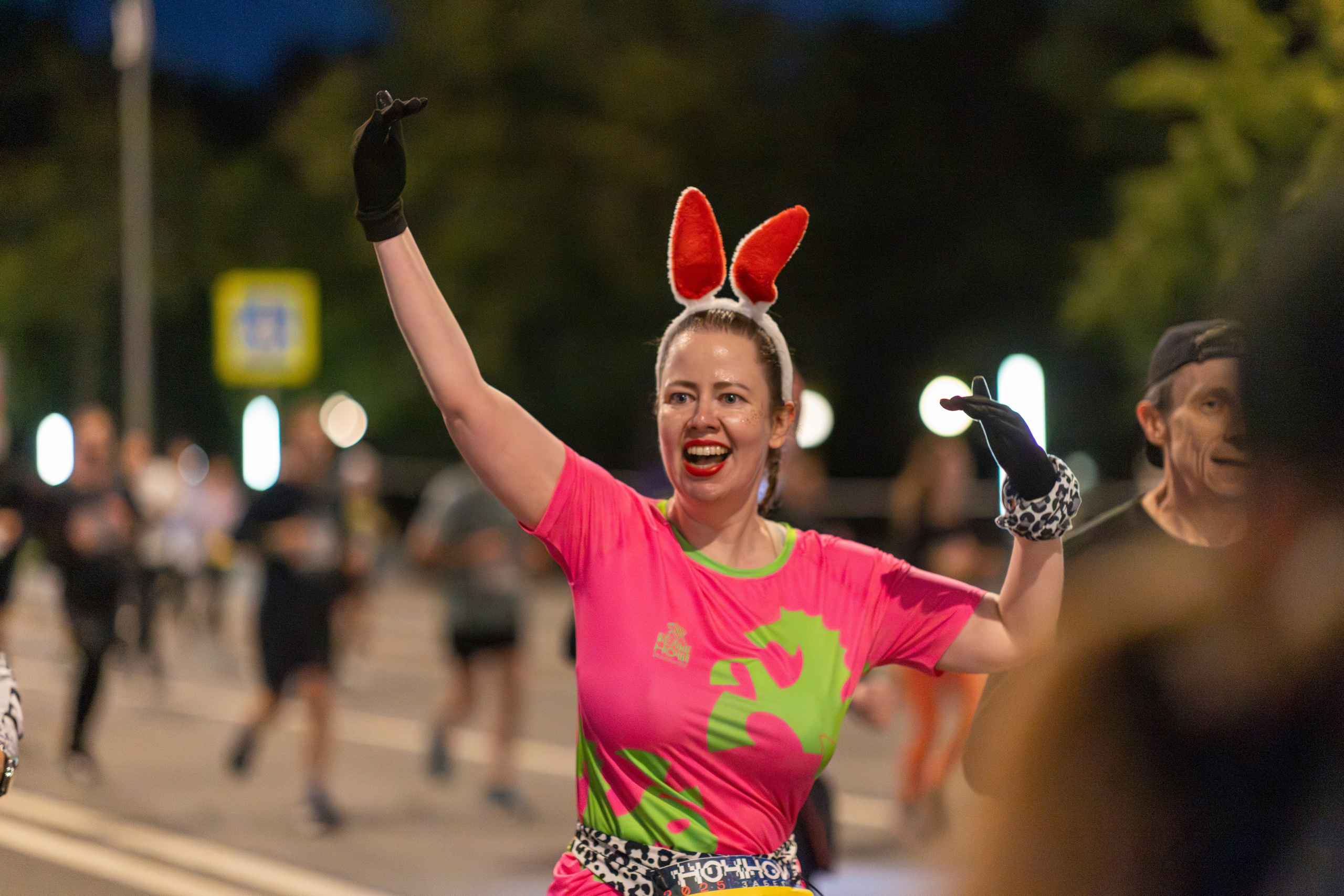 Ночной забег 2025. Фотограф Сергей Ловкий