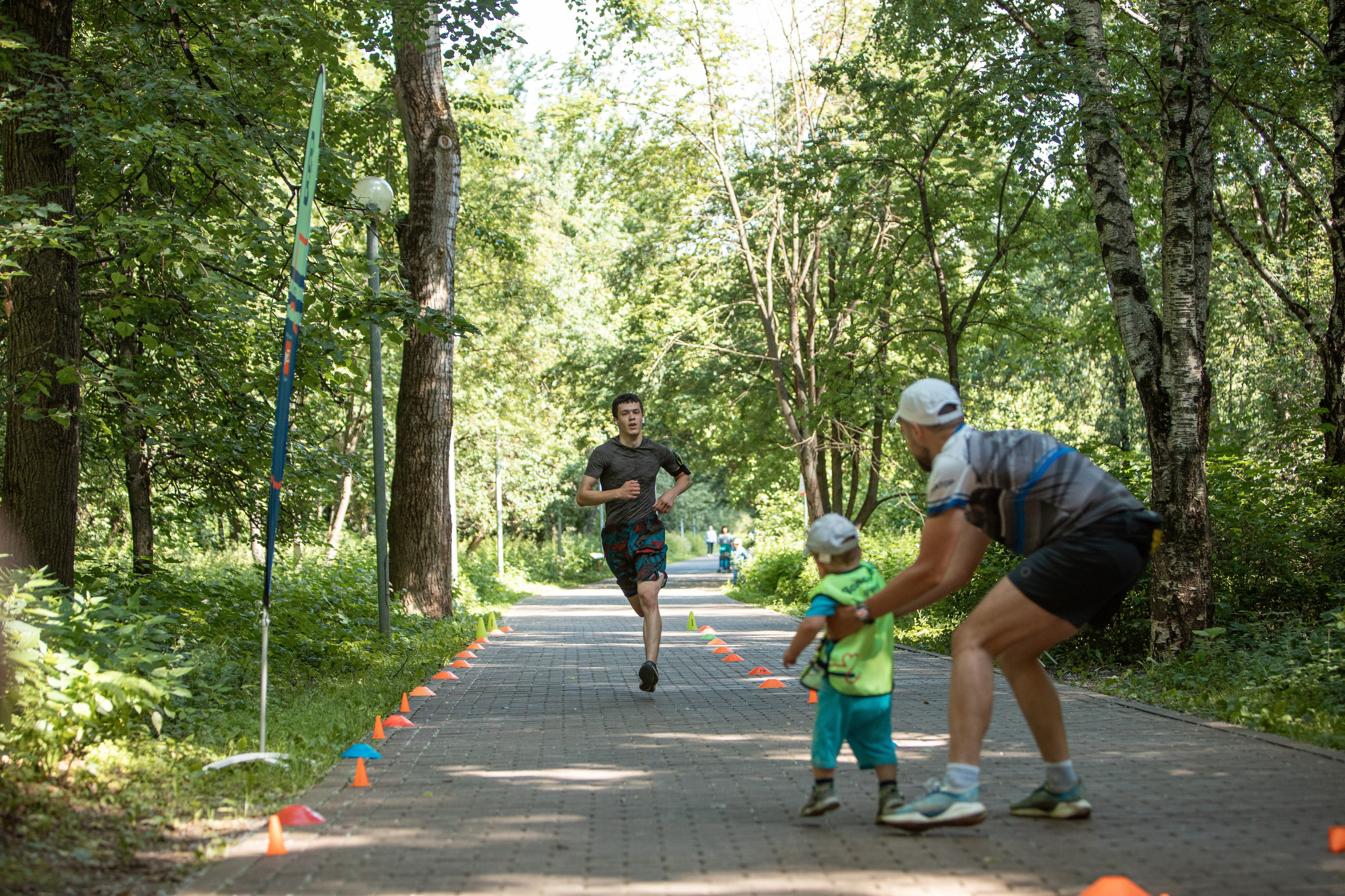 109 забег 5 вёрст Северное Тушино, 22.06.24. Фотограф Сергей Ловкий