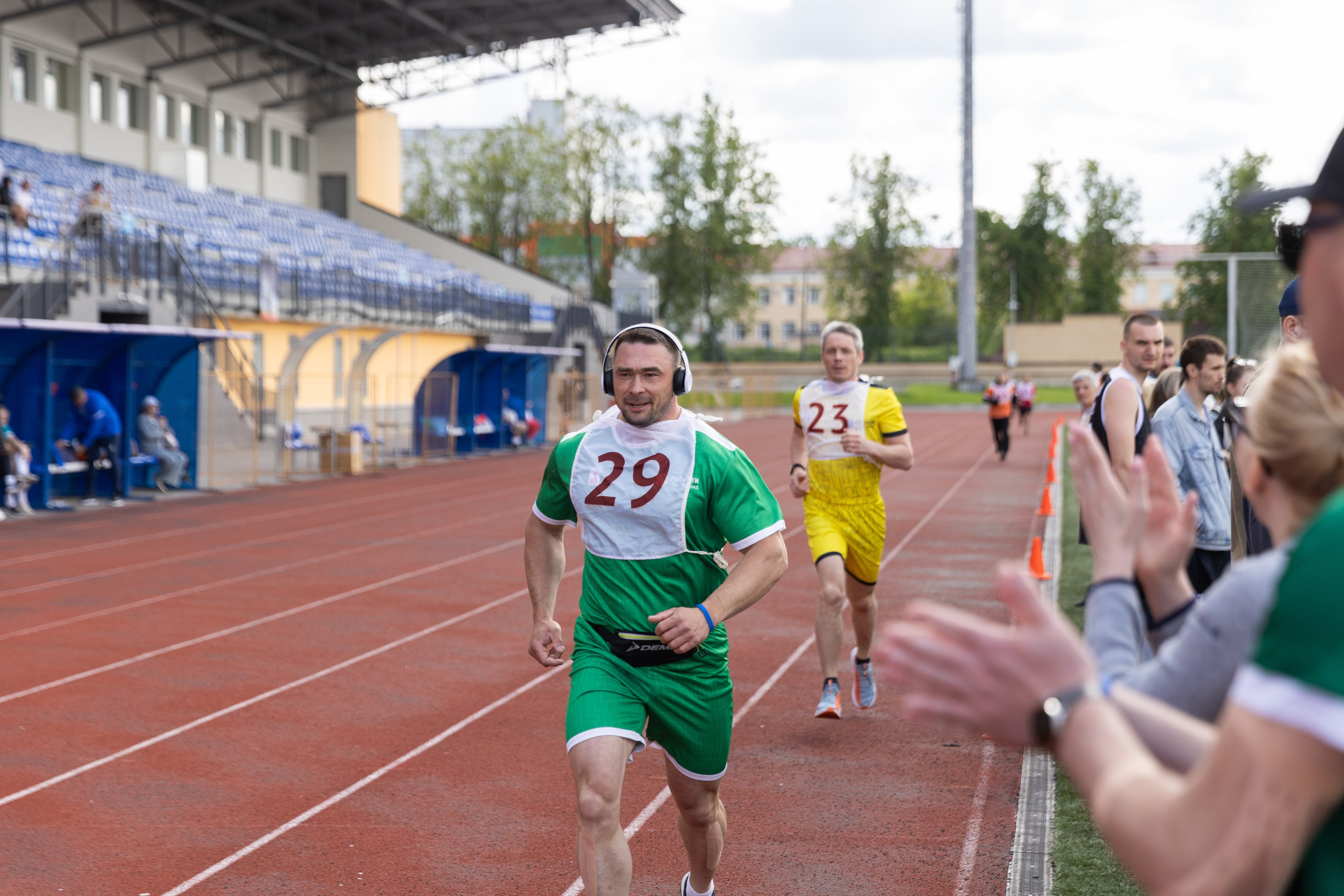 Летняя спартакиада «Росссети». Снимаю съемки