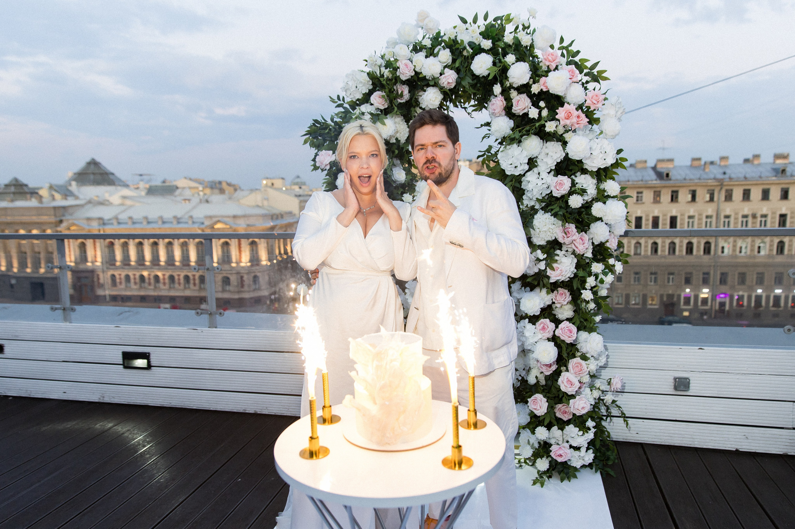 Паша и Иришка. Снимаю съемки