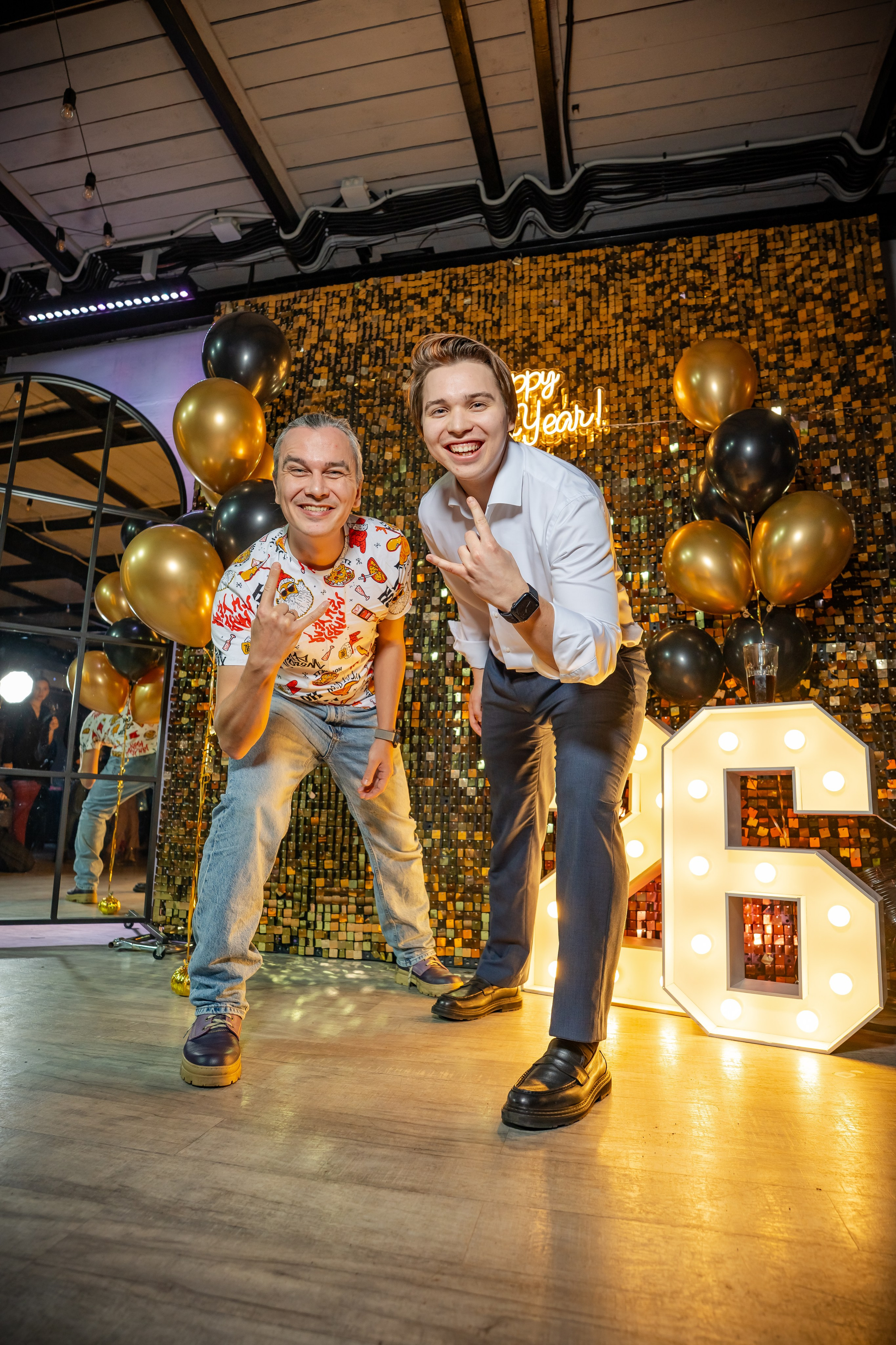 Корпоратив в Loft Memories Декабрь 2025. Фотограф Александр Вишняков