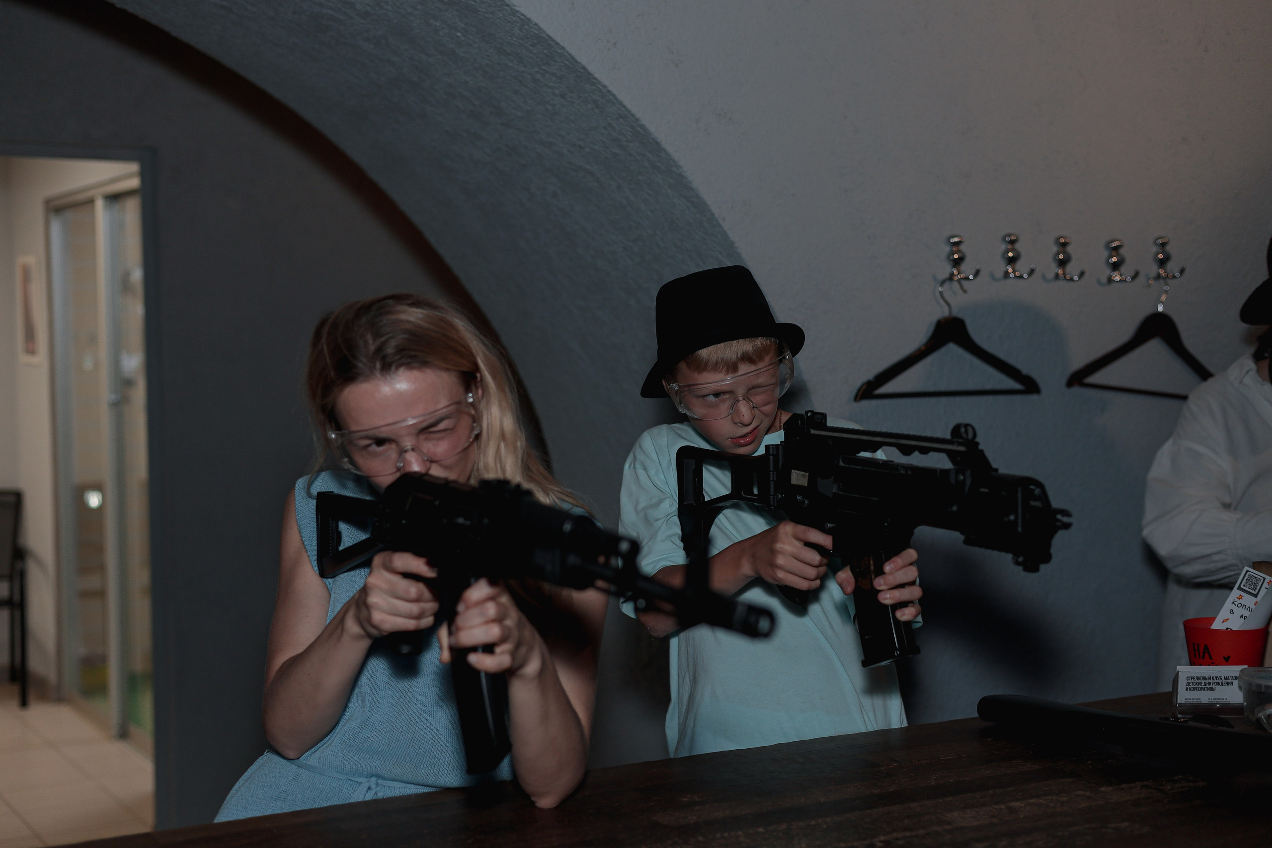 День рождение в стрелковом клубе. Фотограф Надршина Лилия