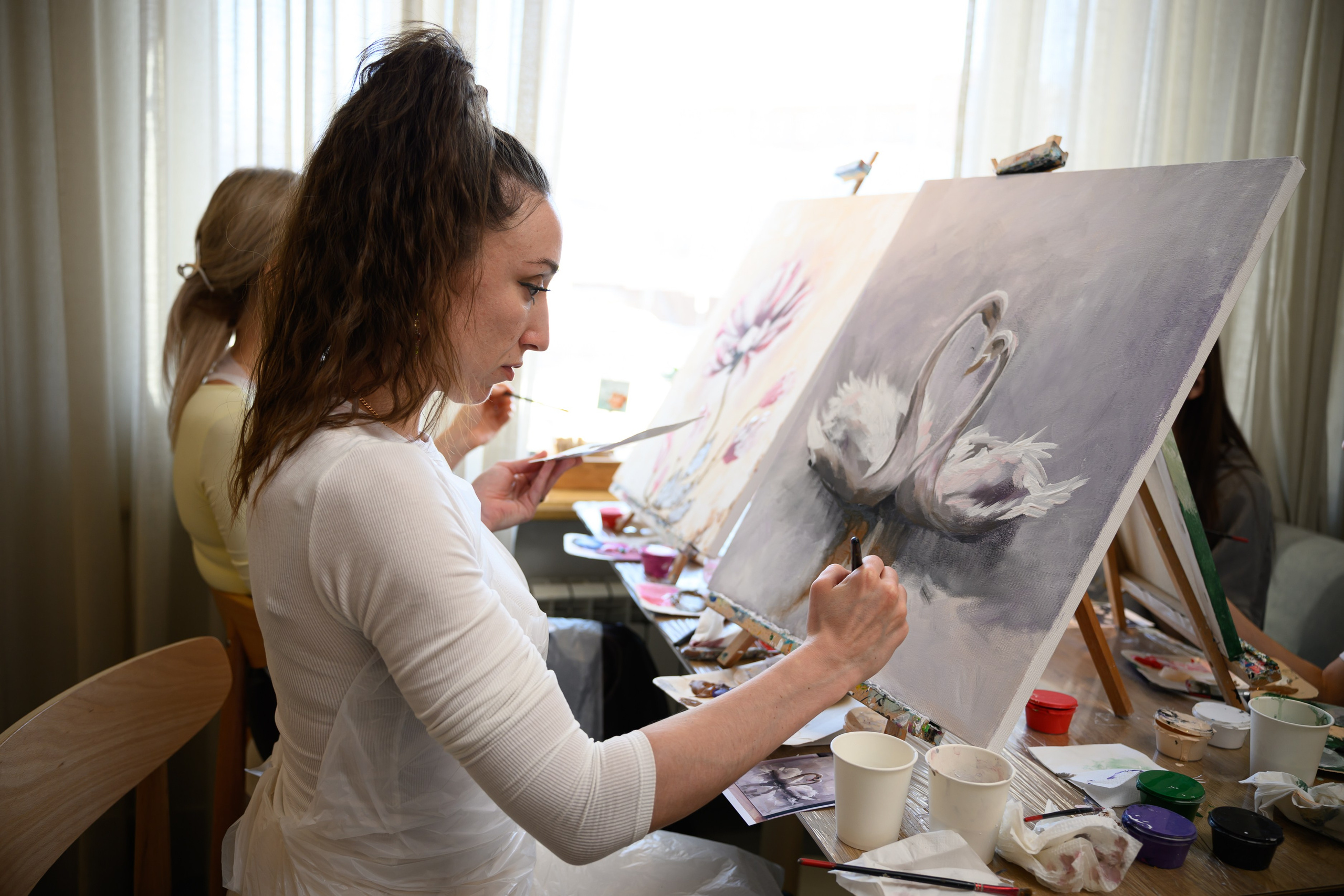 Съемка творческой встречи в Казанском ресторане