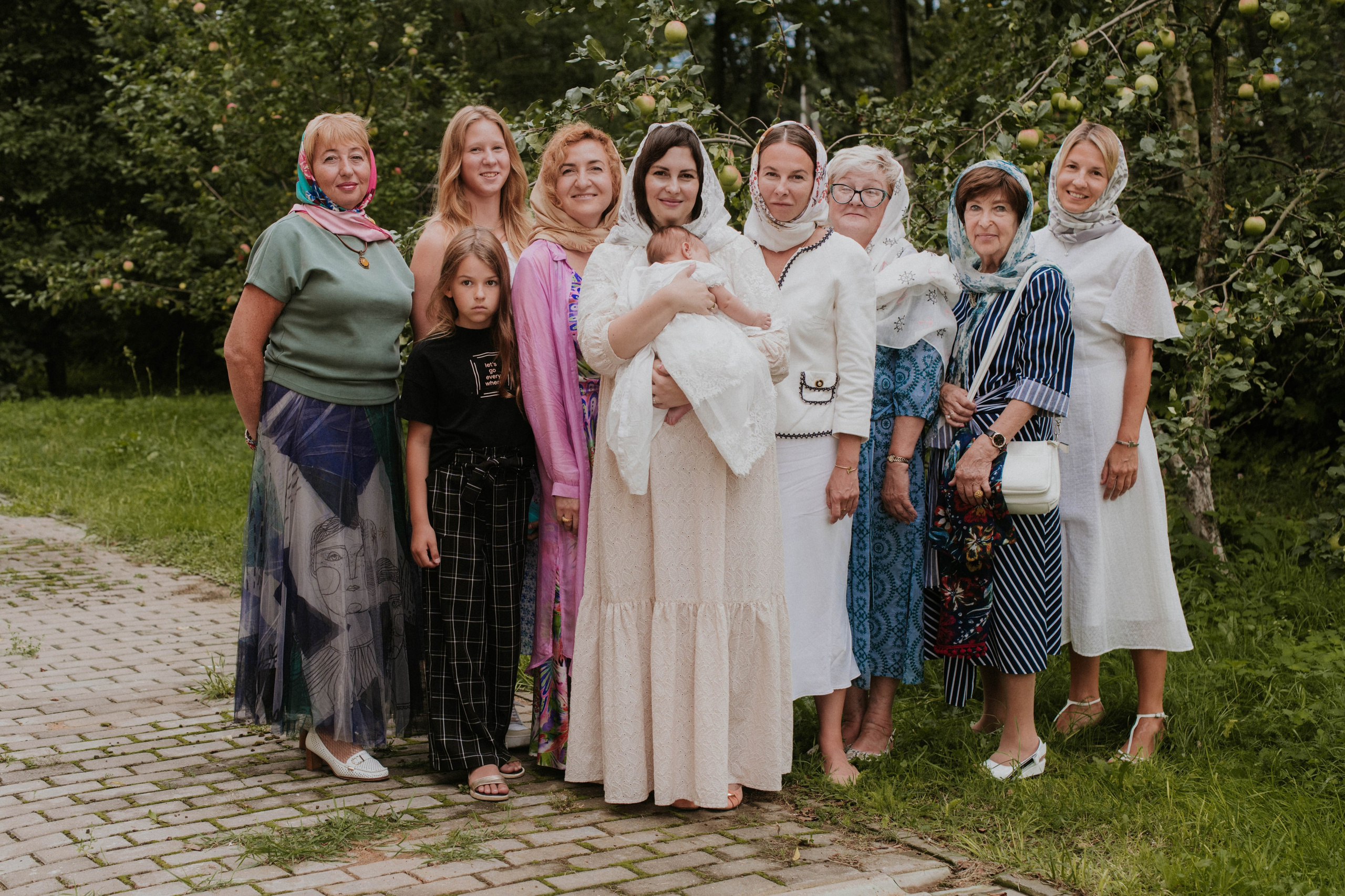 Фотосессия на крещение. Семейный фотограф в Москве Полина Ситникова