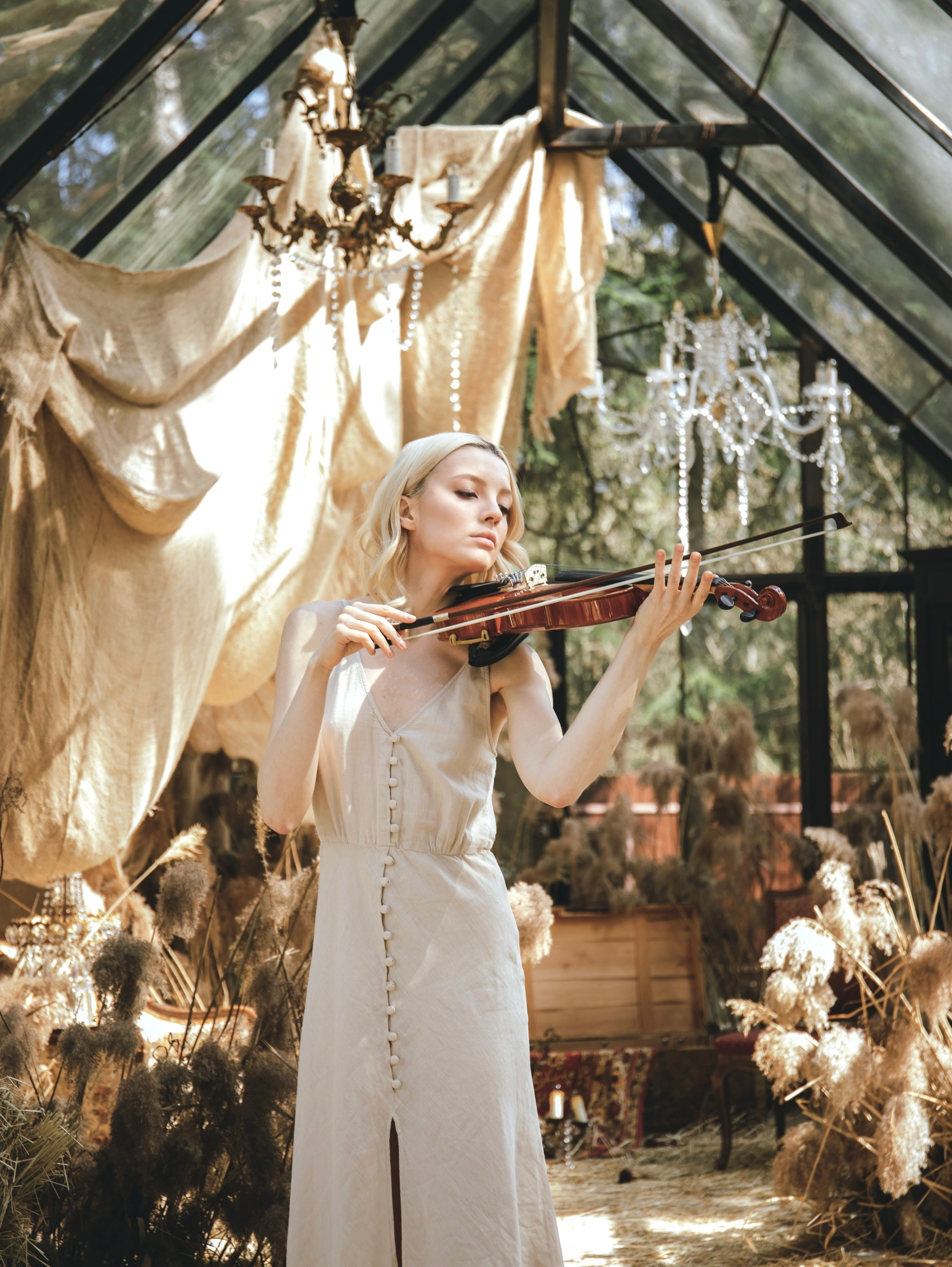 История со скрипкой. Свадебный и семейный фотограф в Москве Мила Широких