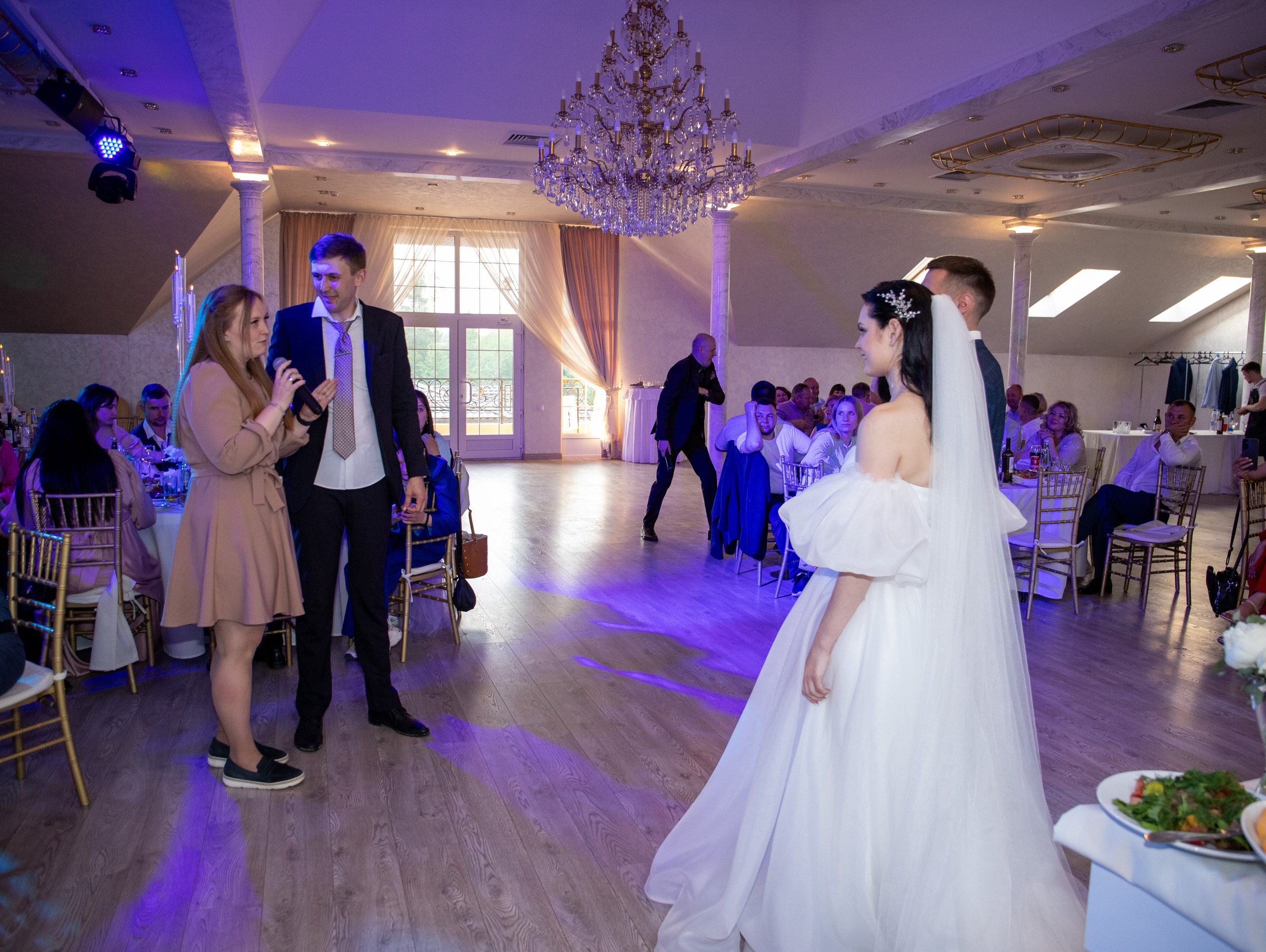 Свадебный банкет. Свадебный и семейный фотограф в Москве Мила Широких