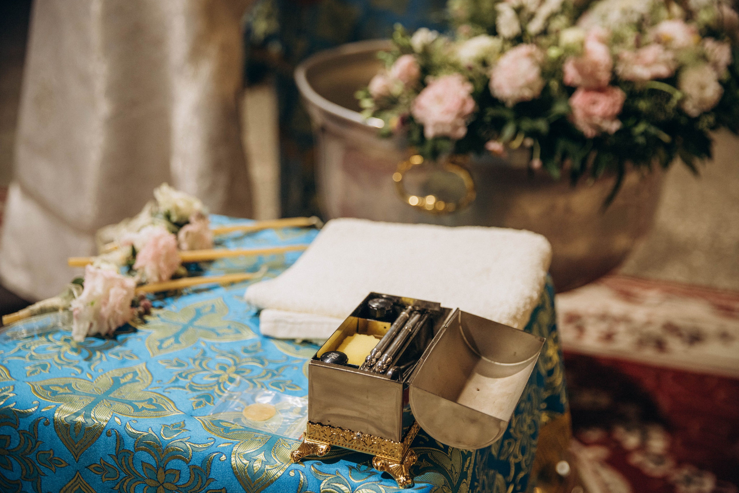 Таинство Крещения. Фотограф новорожденных в Волгограде и Волжском Карина Воробьева