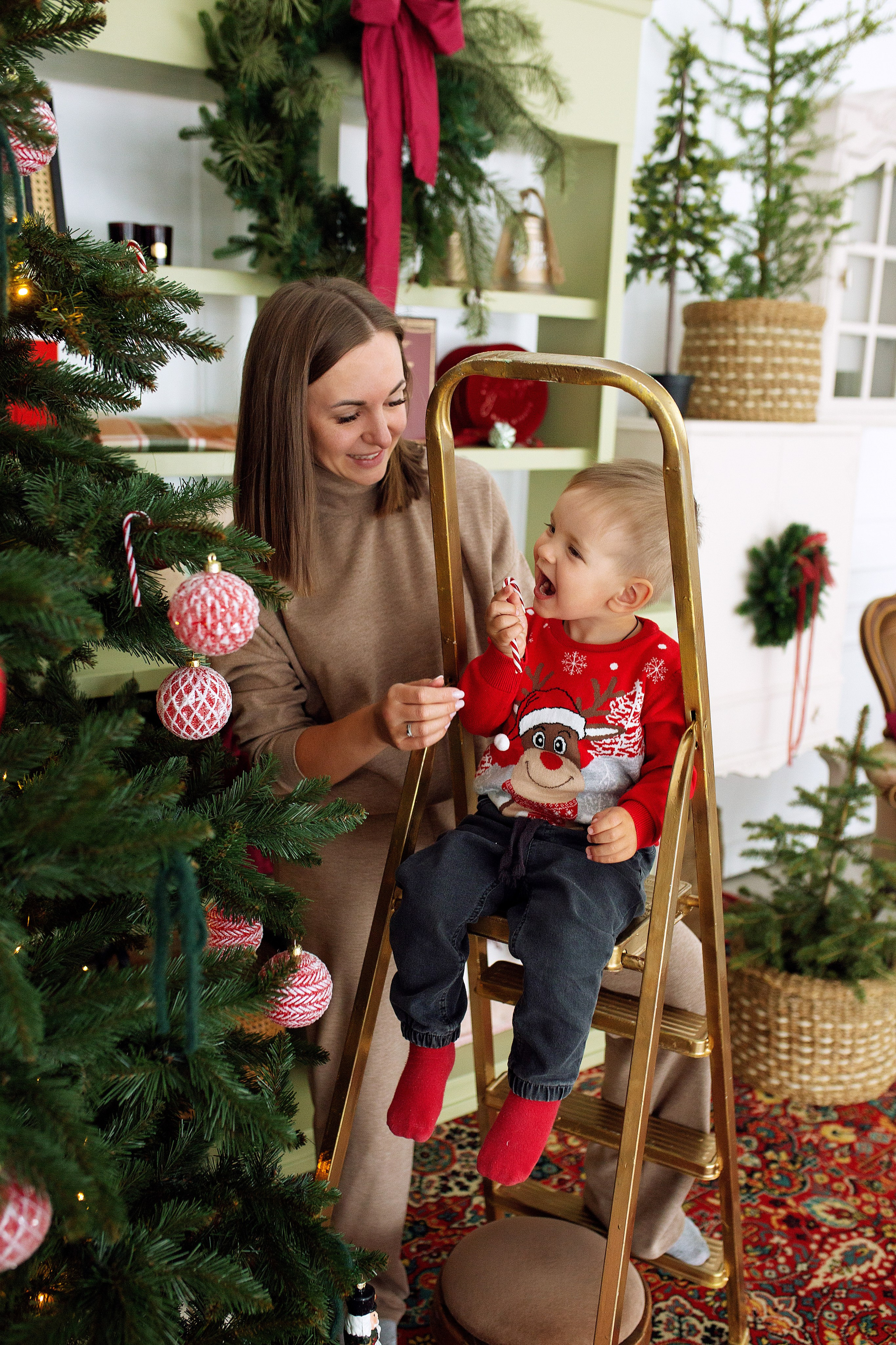 РОМА новогодняя фотосессия. Фотограф новорожденных Оксана Полевская