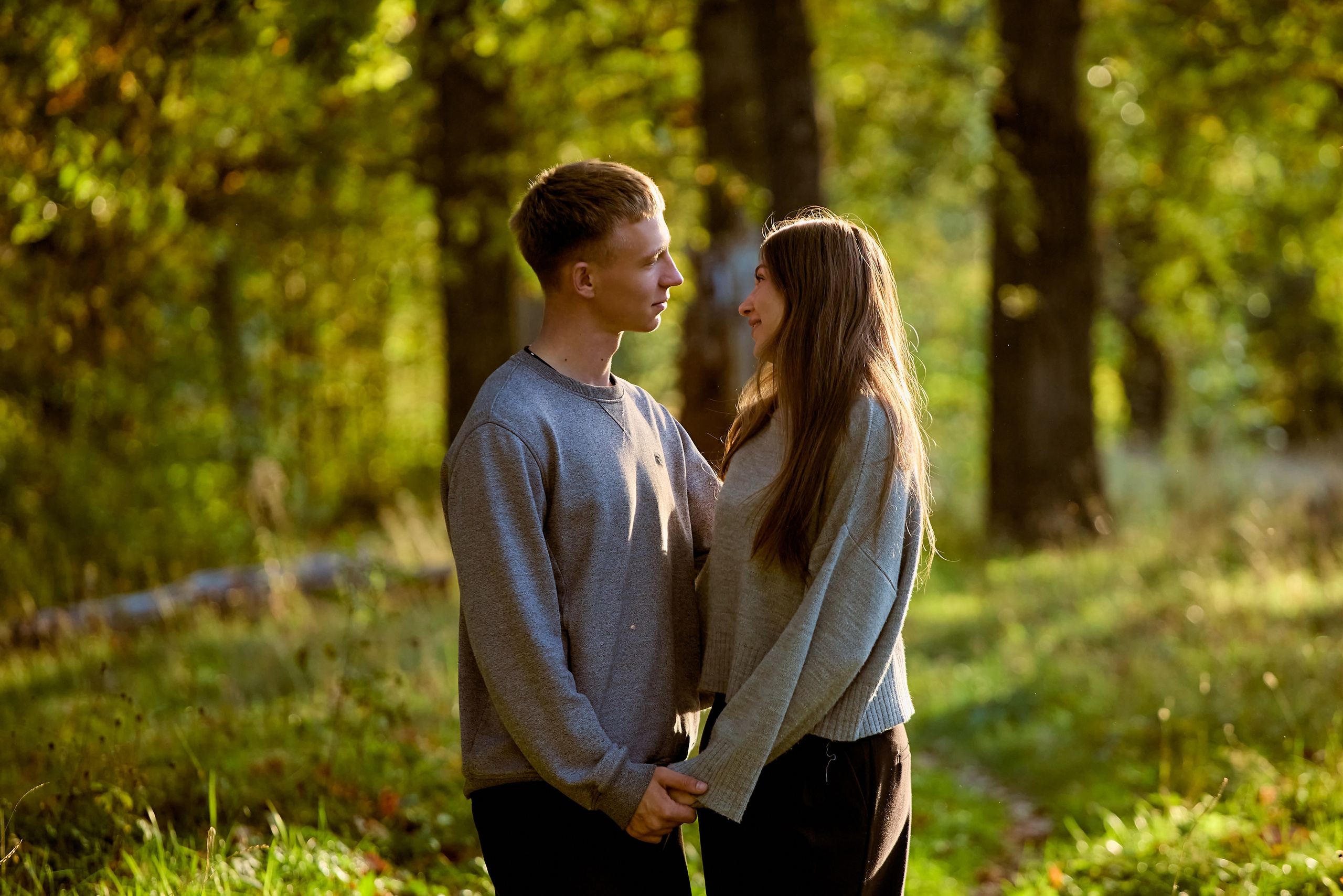 Фотосессия Золотая осень Александр и Злата