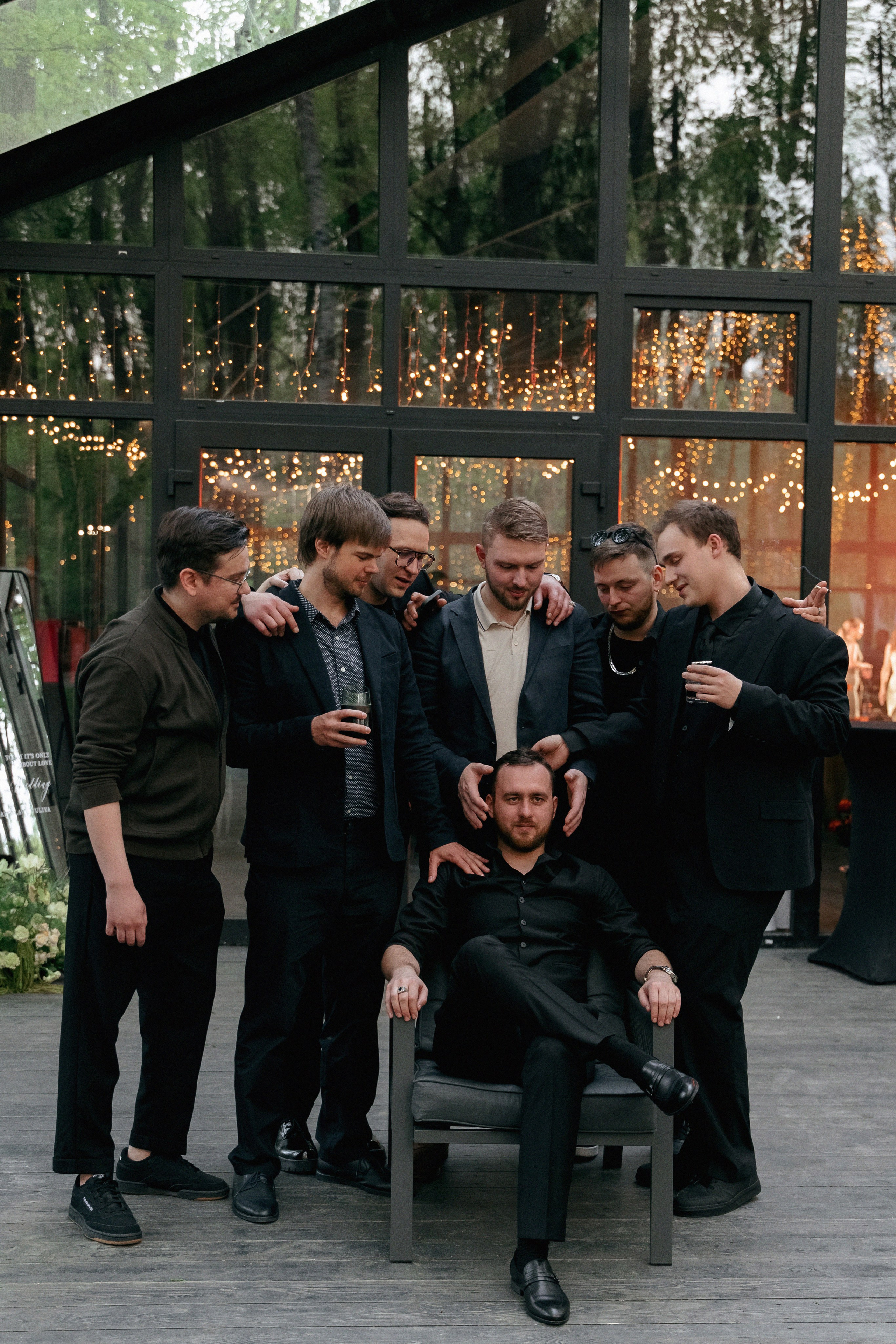 ЛЕС Event House выездная регистрация и свадебный банкет на площадке ЛЕС. Свадебный фотограф Москва