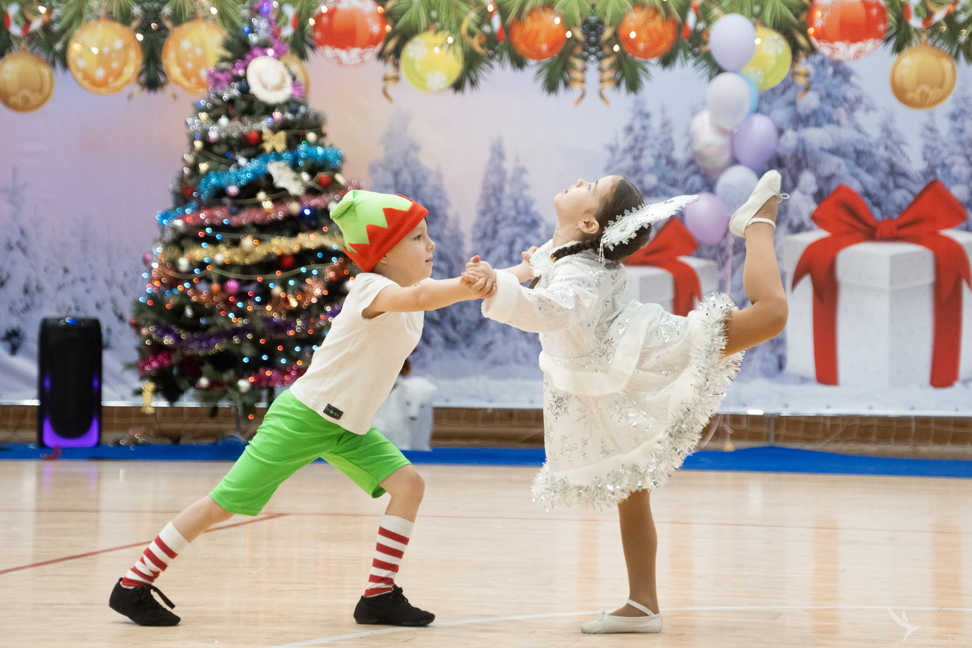 Новогодний фестиваль отделения спортивной школы Триумф и клуба Стимул. Репортажный фотограф в Казани Павел Серпокрылов