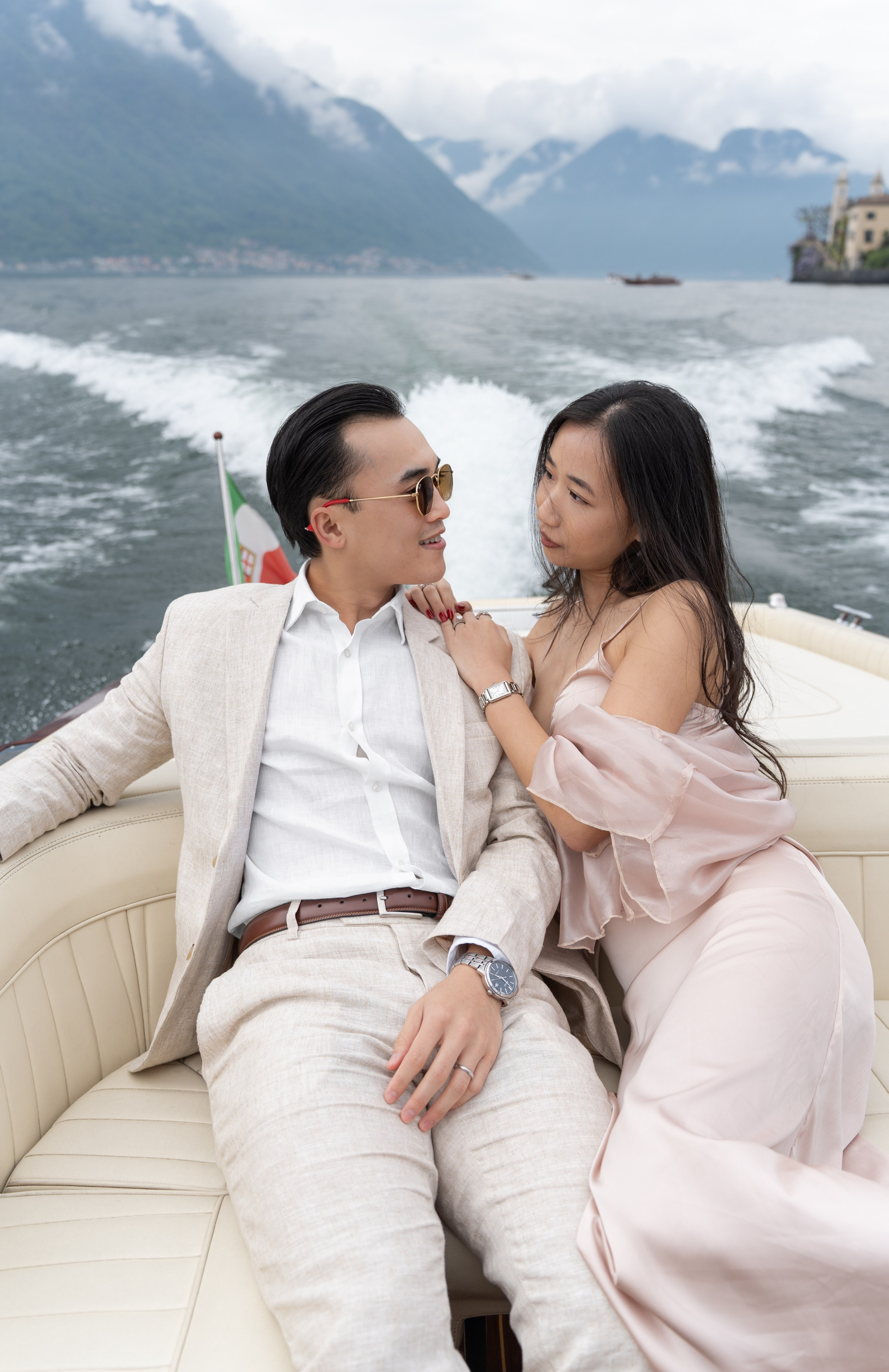 Kristen & husband. Maria Anistratova | Destination Photographer, Videographer & Drone Pilot — Lake Como