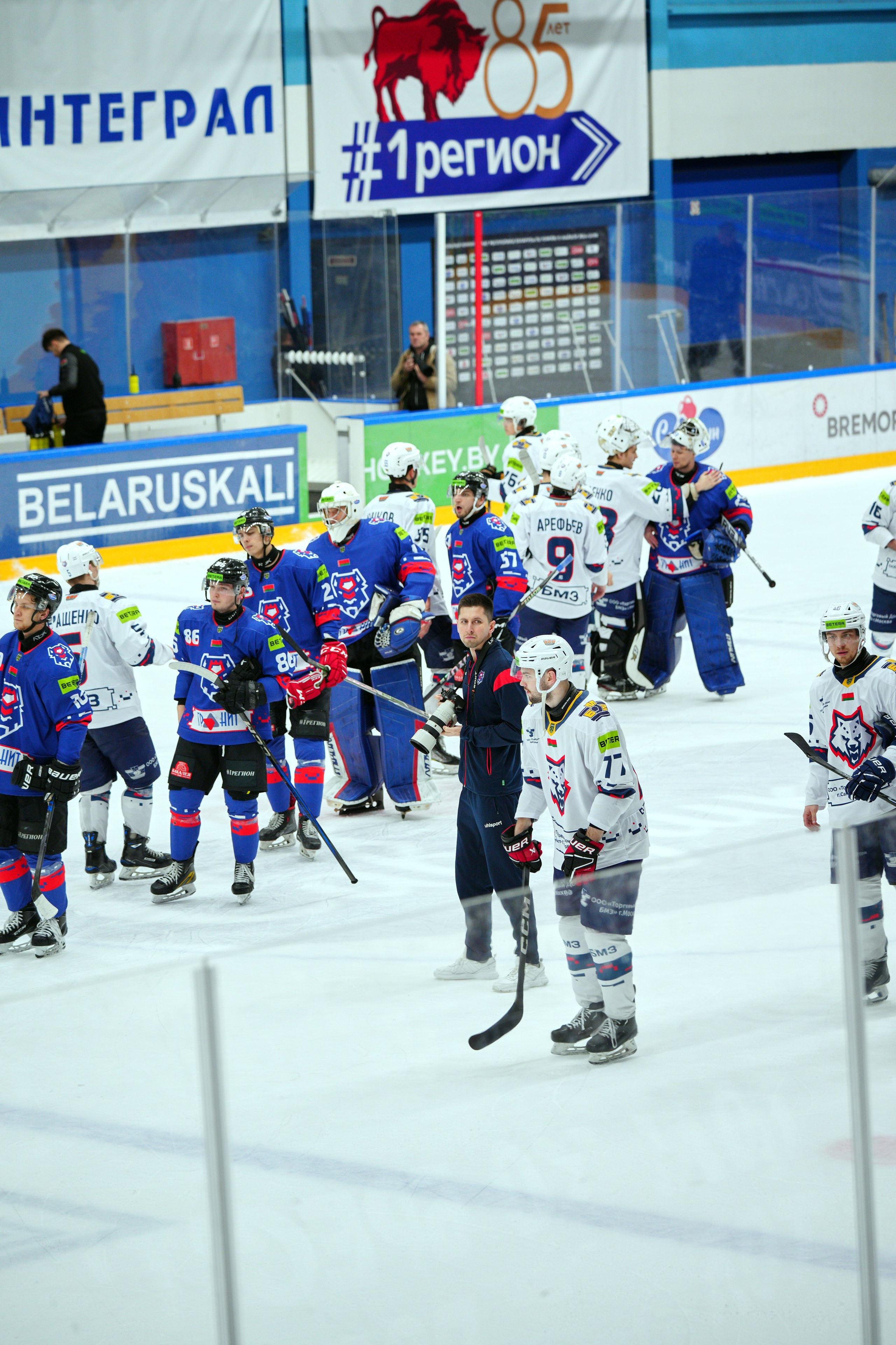 Хоккей: Брест — Металлург. EVG PROHOROV