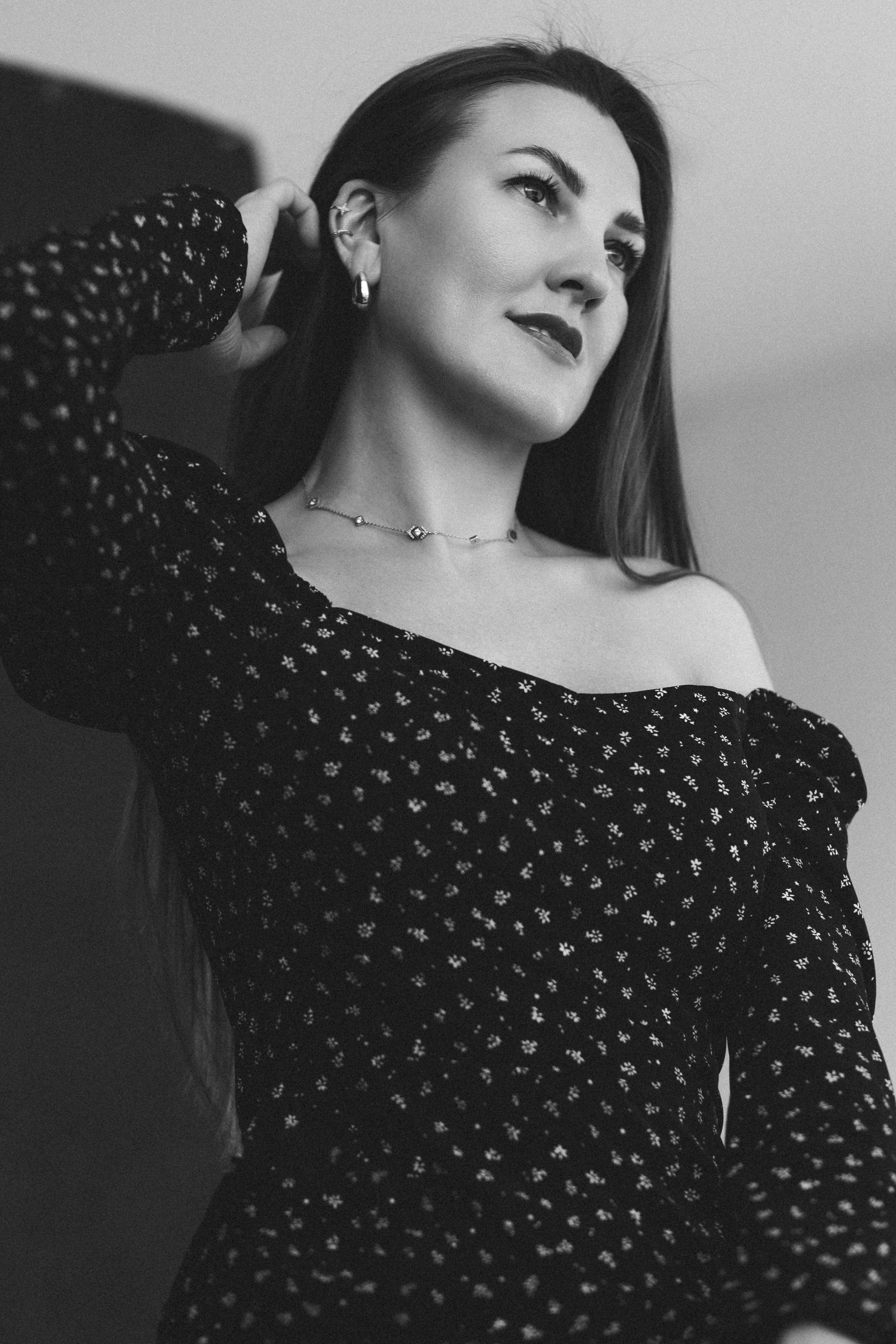 Студийные съемки в ч/б. Женский фотограф в Москве Рина Леонтьева