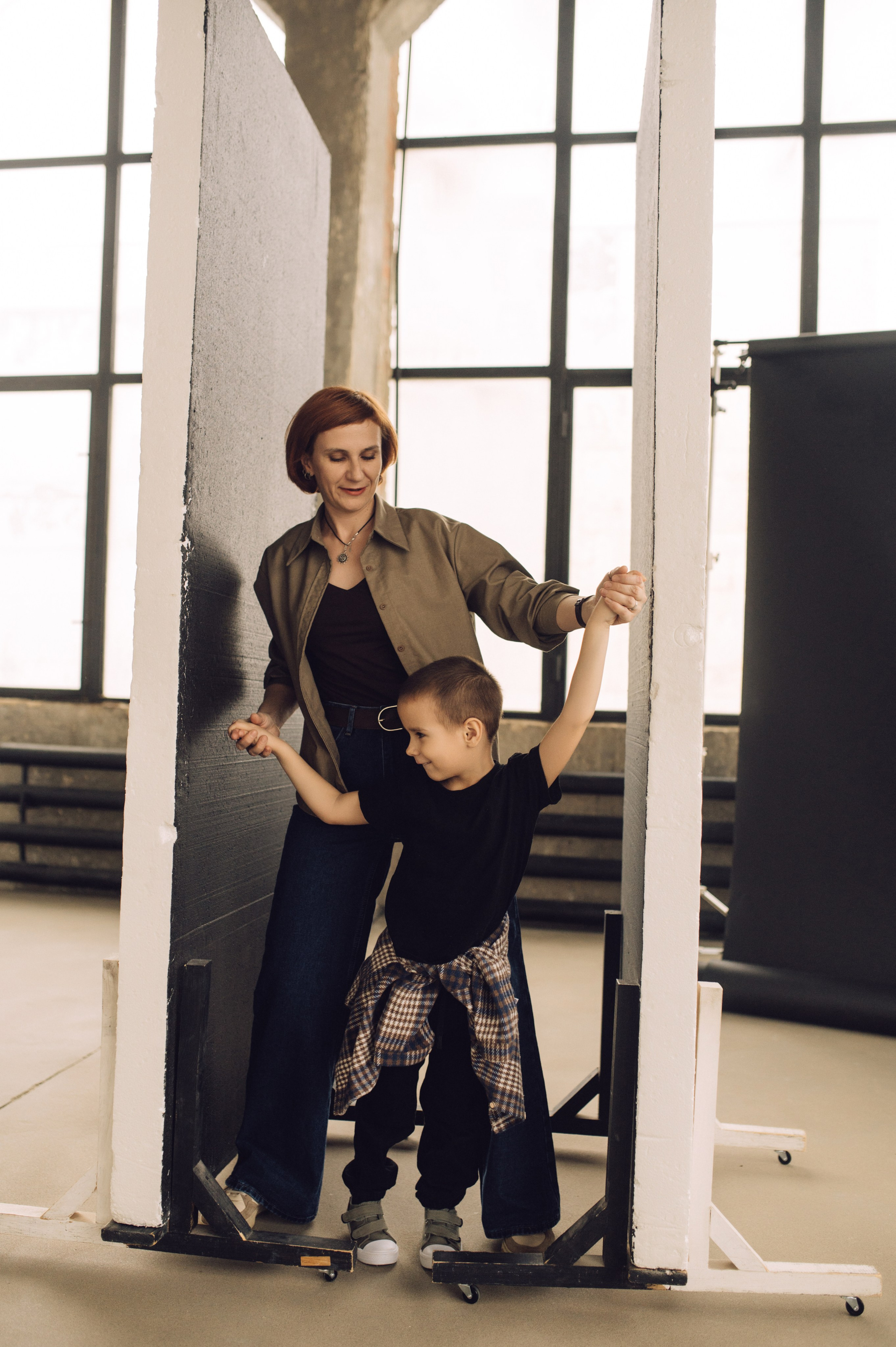 Наташа, Маша и Ванюшка. Фотограф Мария Стрелкова