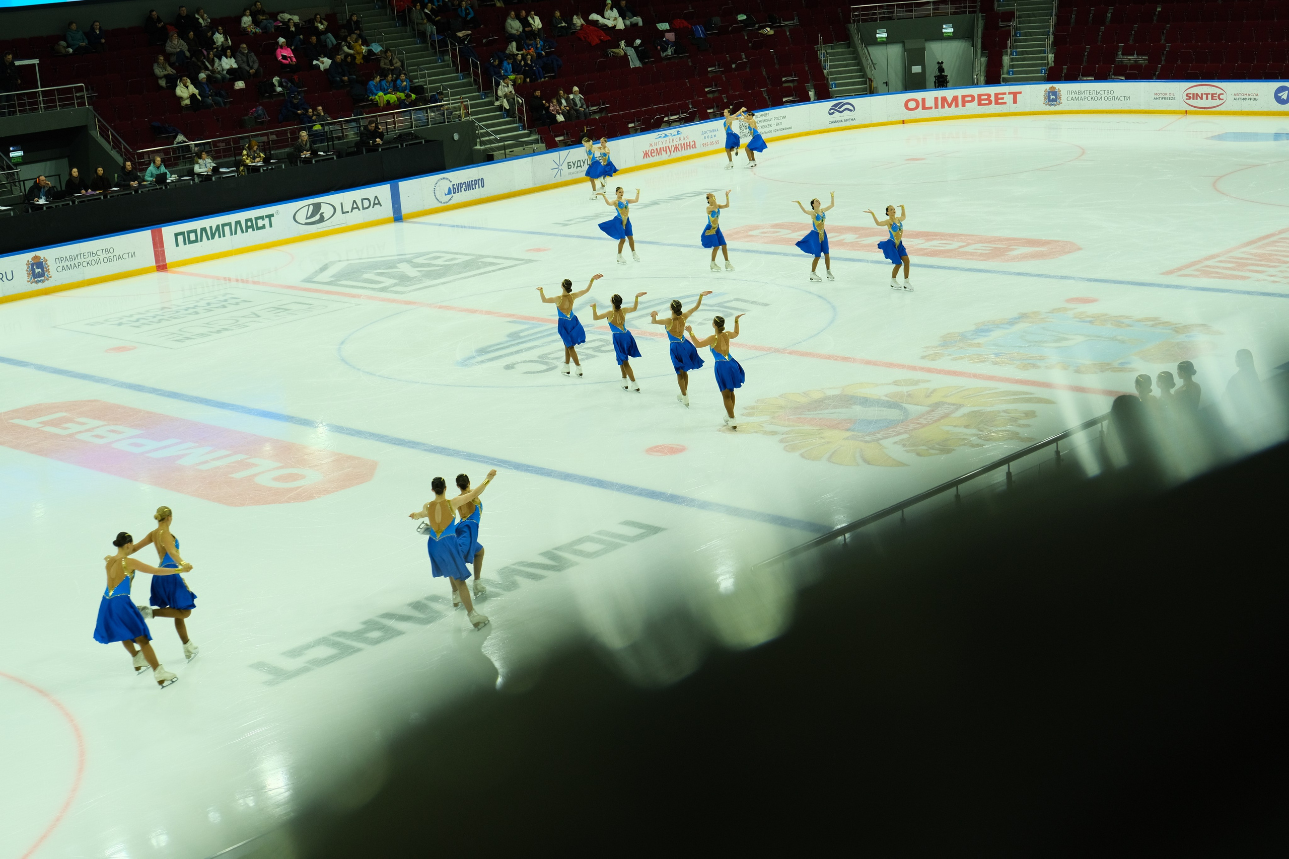 «Самарочка» этап кубка России по синхронному фигурному катанию. Александр Носов. Портретный и репортажный фотограф в Самаре