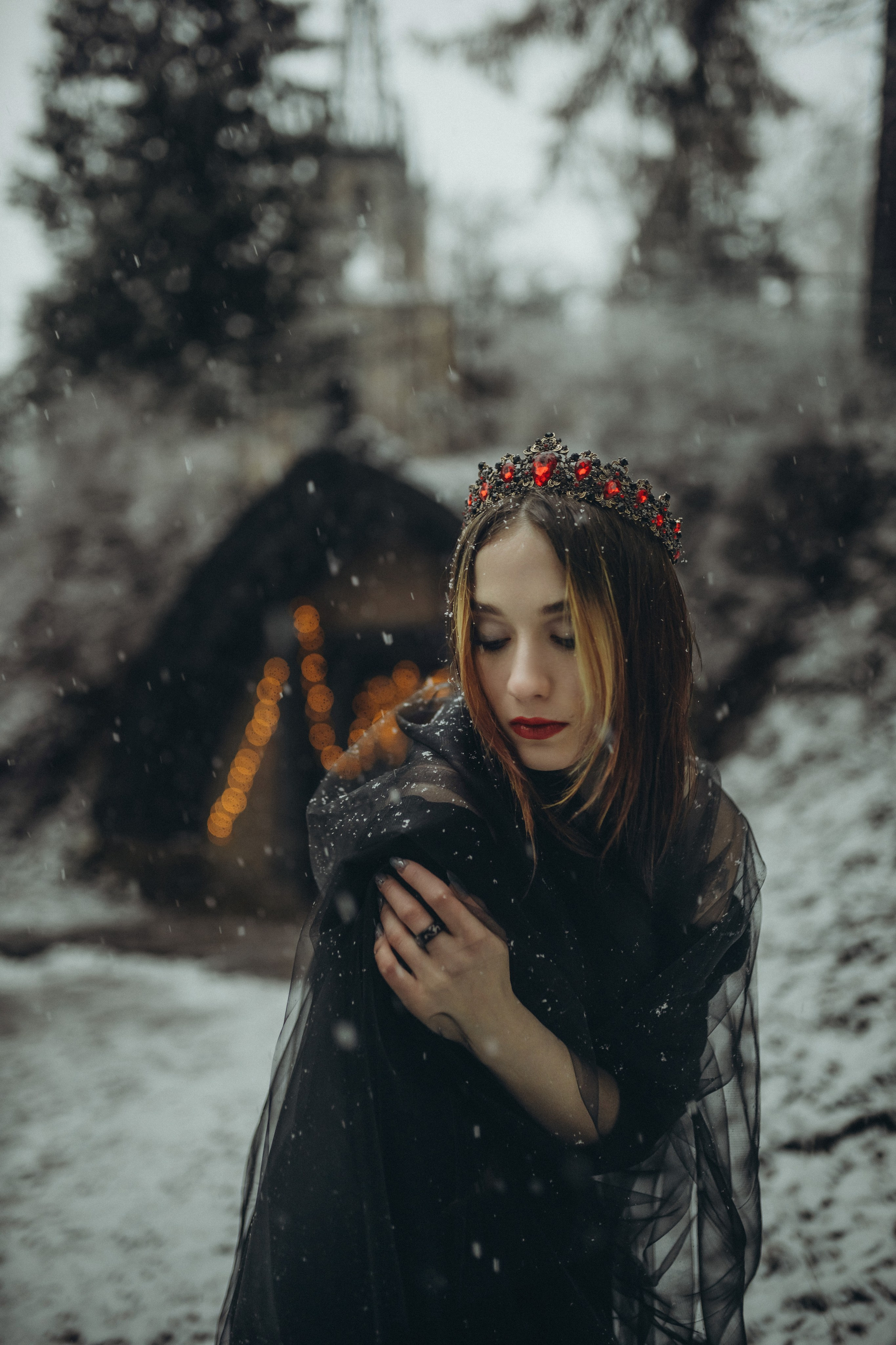 Чёрная вуаль. Женский и семейный фотограф в Санкт-Петербурге Ольга Сидорова