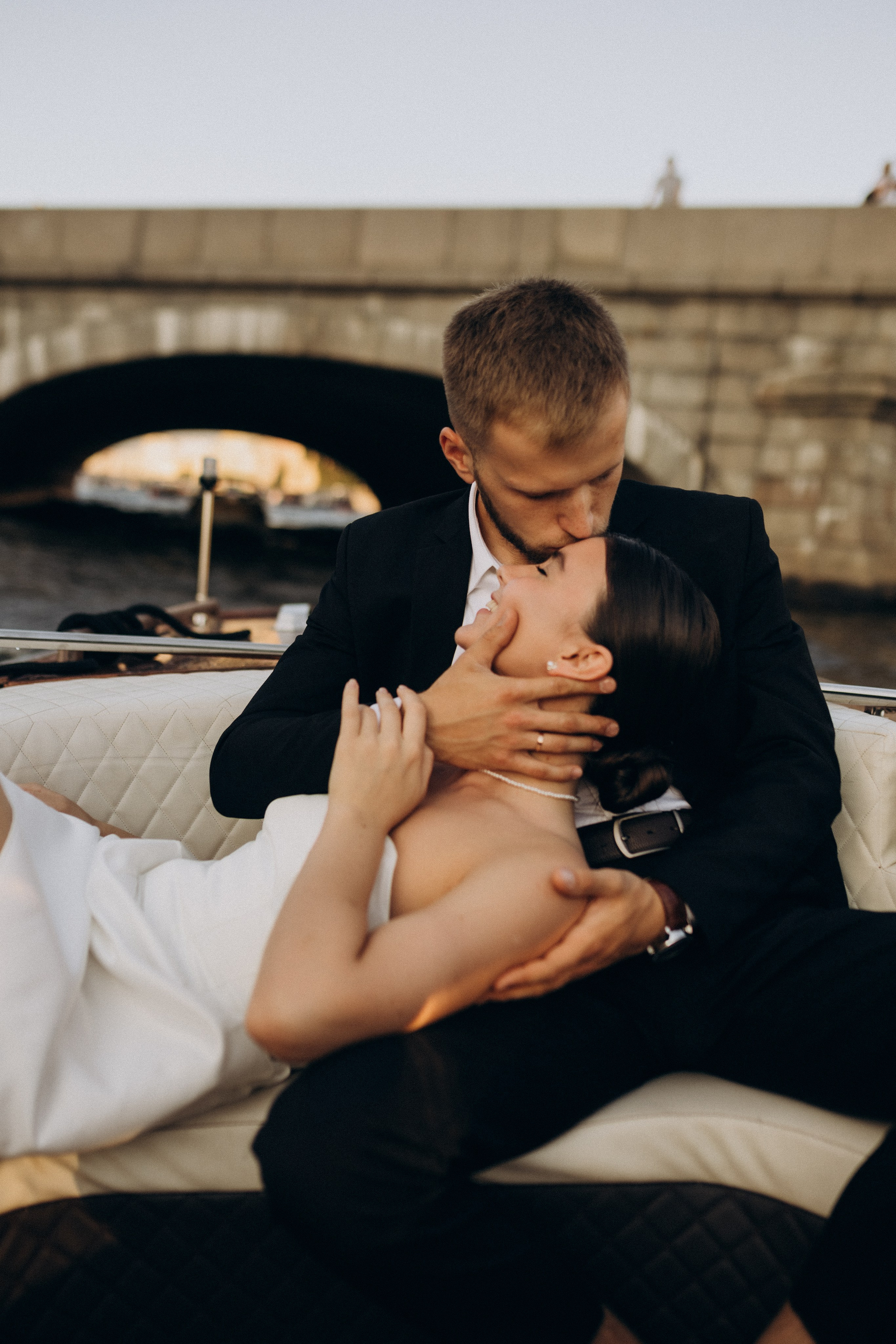 Костя и Лиза|прогулка + катер. Свадебный и love story фотограф в Санкт-Петербурге