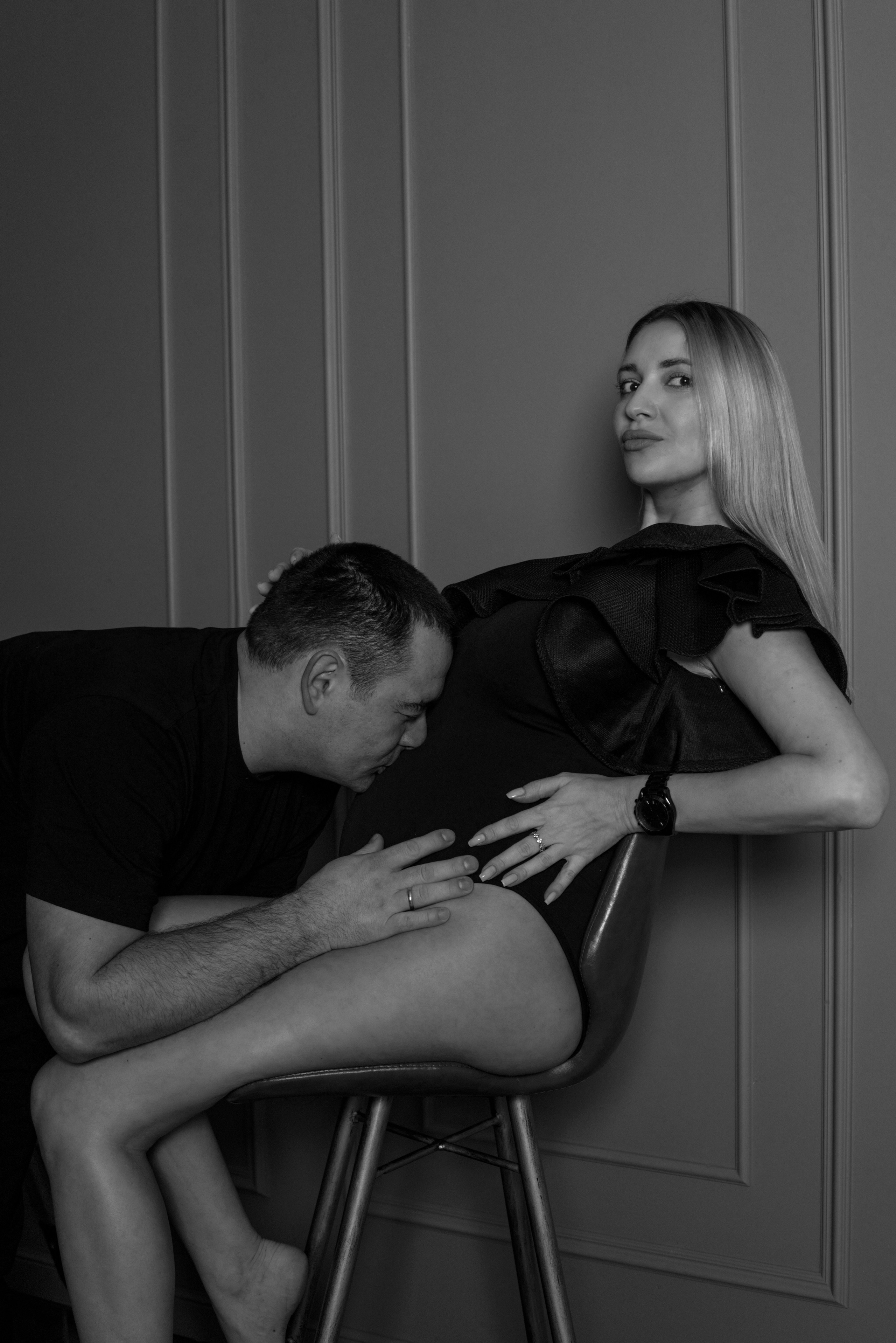 Лилия. Фотосессия беременности + новогодняя семейная съёмка. Фотограф Алеся Груздо Волгоград