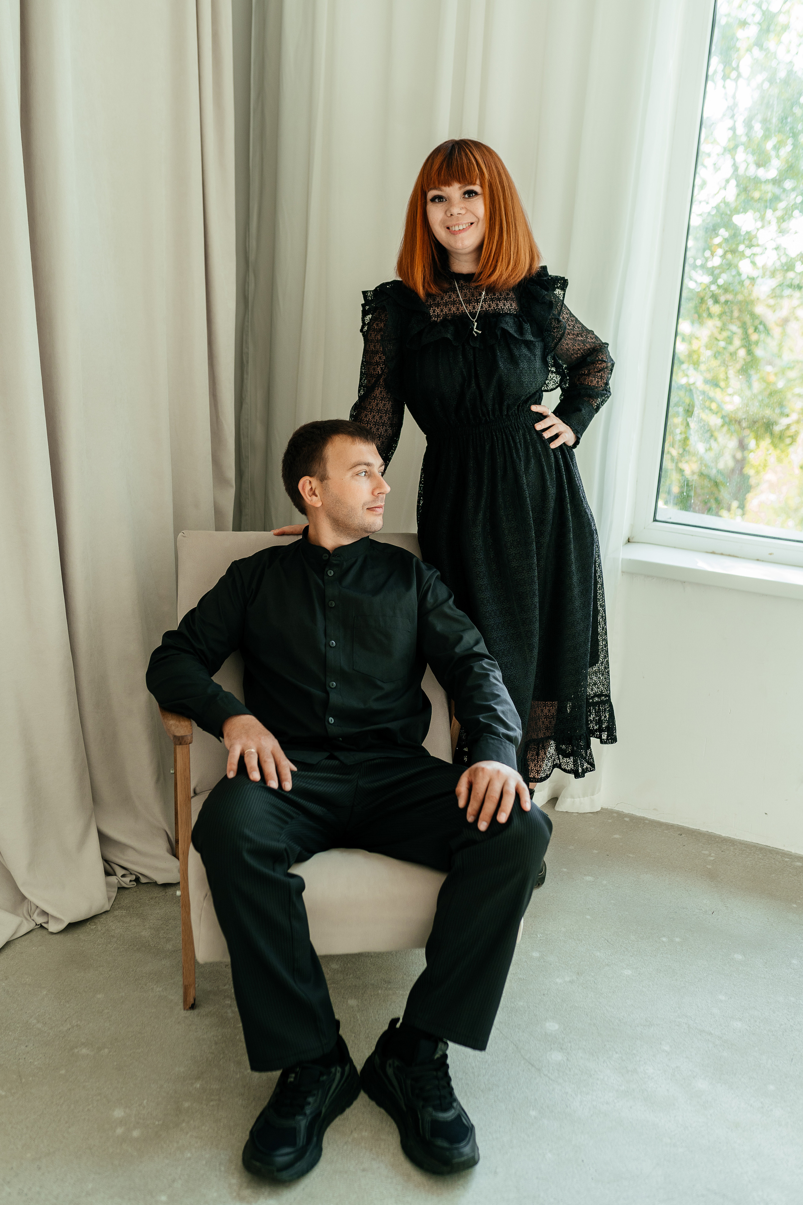 Стильная студийная серия. Семейный и детский фотограф в Краснодаре