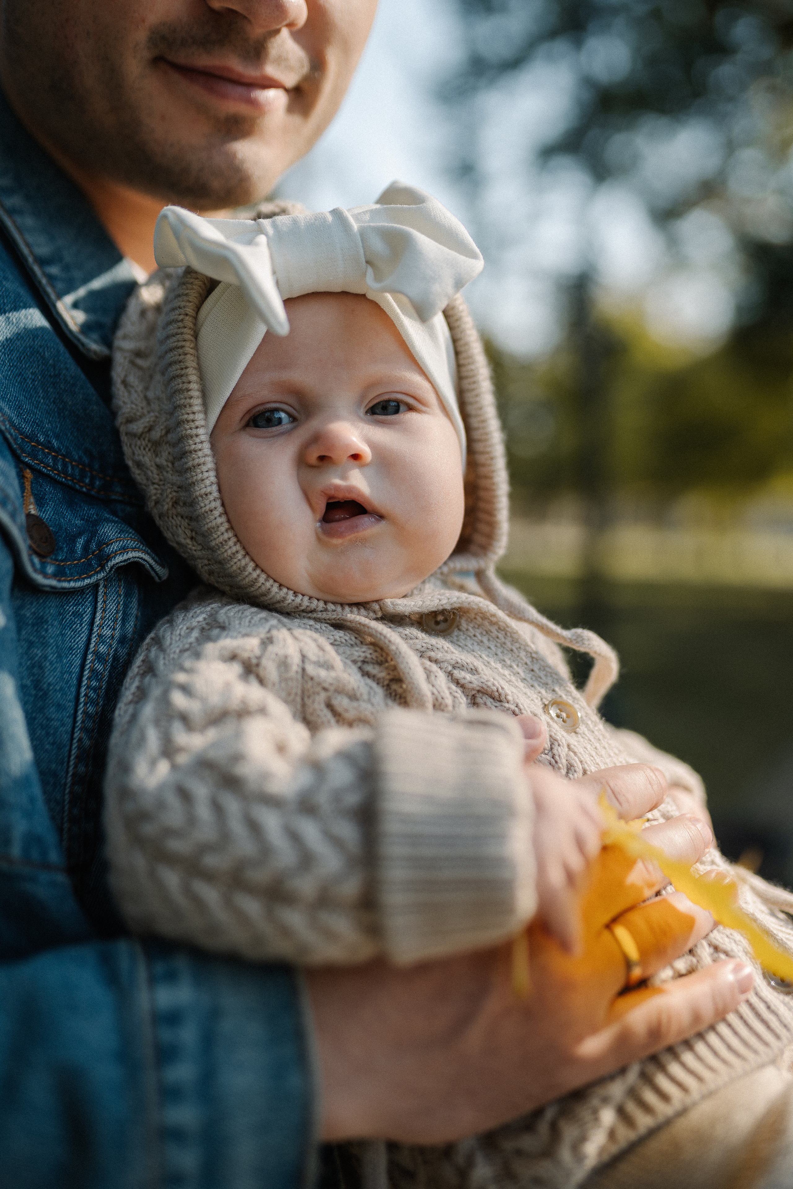 Осенняя прогулка с малышкой Машей. Семейный и детский фотограф в Краснодаре