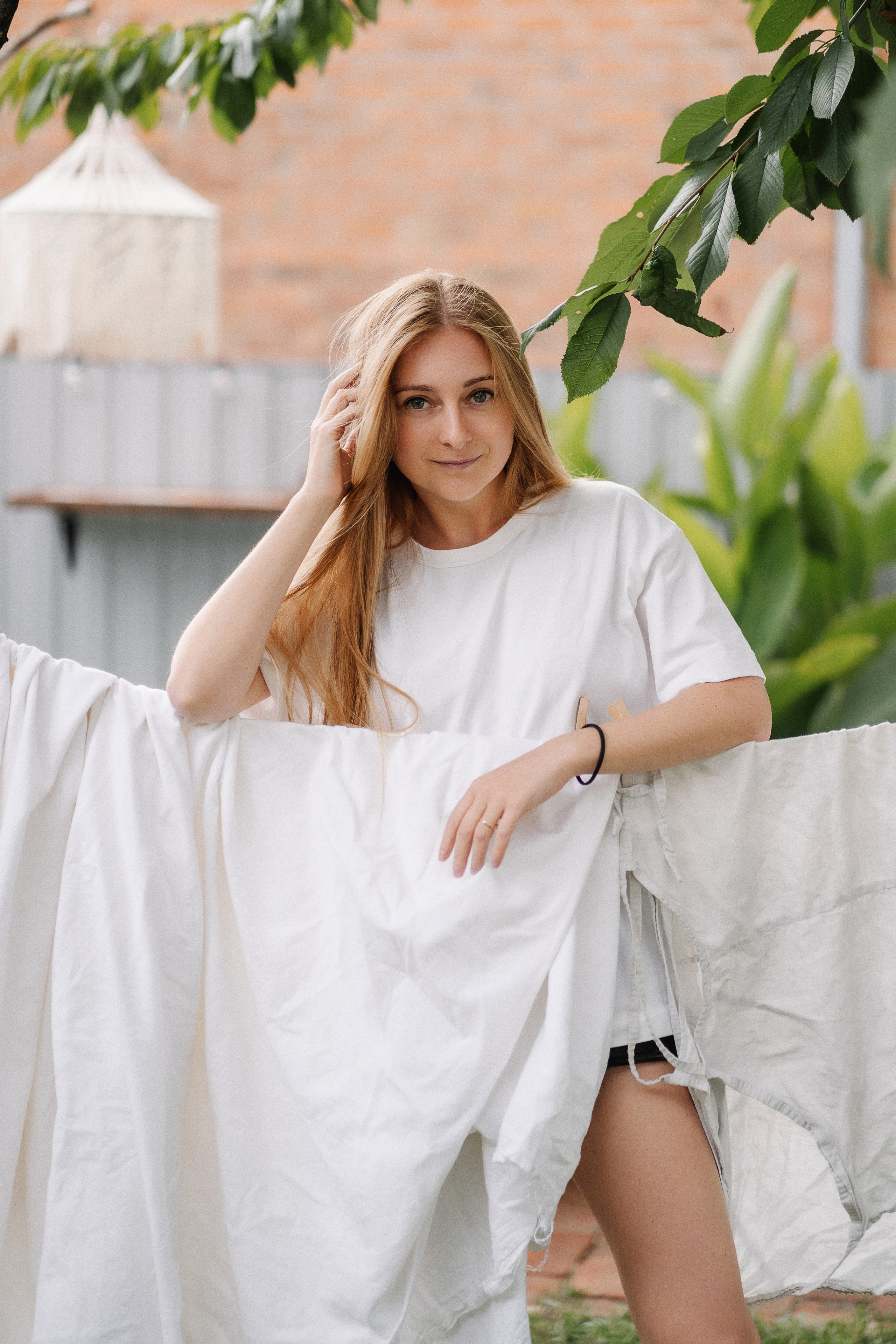 Кристина на даче. Семейный и детский фотограф в Краснодаре