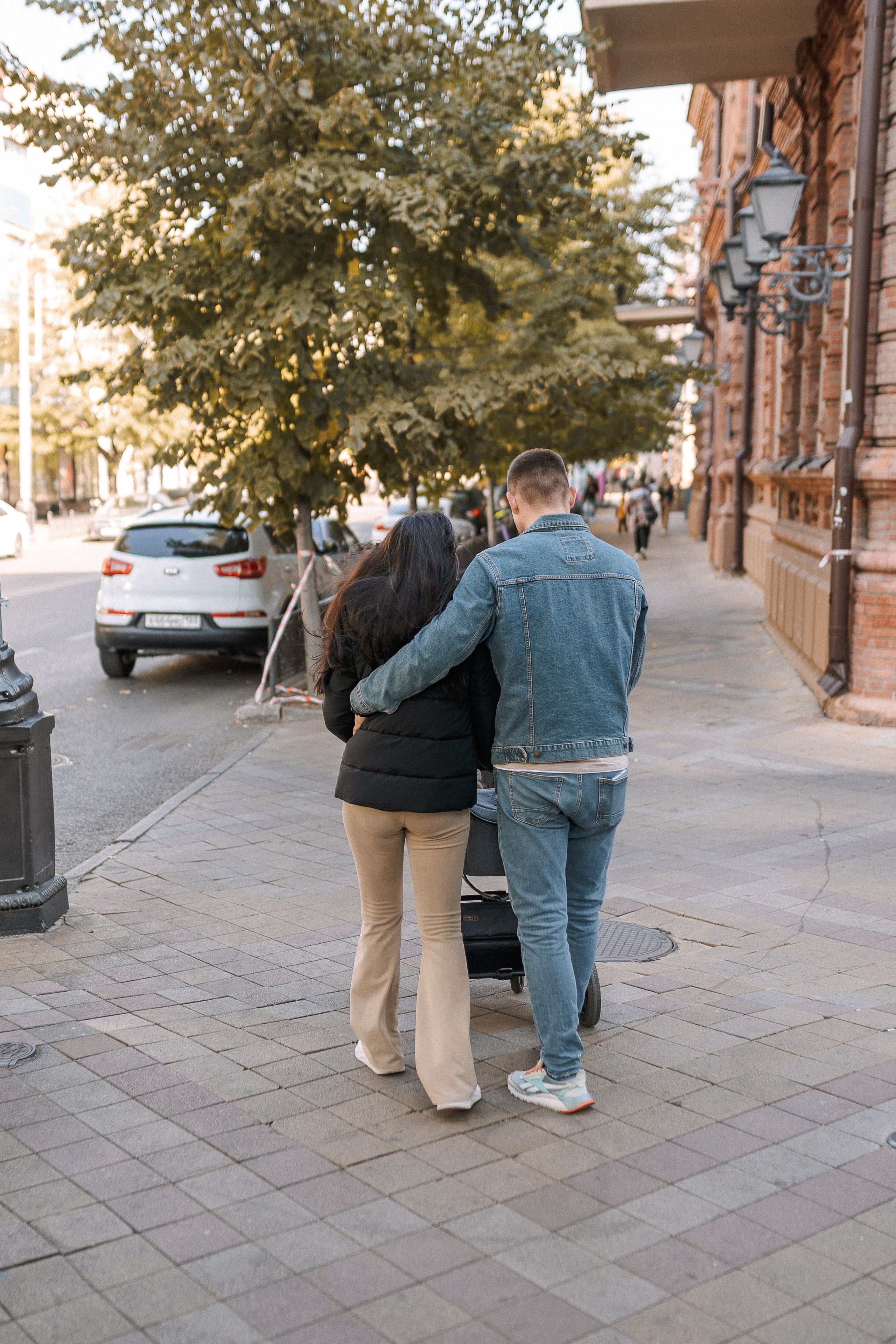 Осенняя прогулка с малышкой Машей. Семейный и детский фотограф в Краснодаре