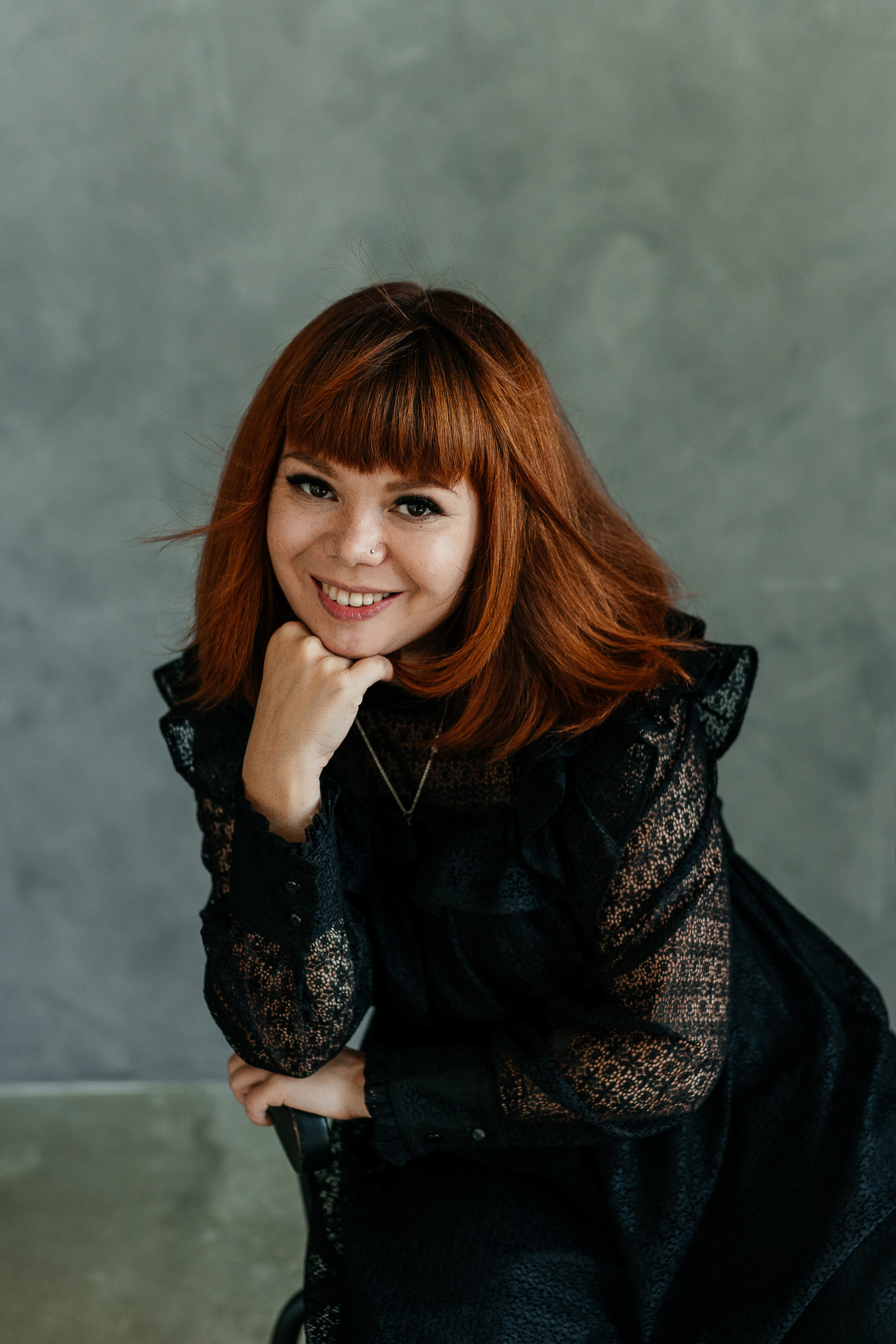 Стильная студийная серия. Семейный и детский фотограф в Краснодаре