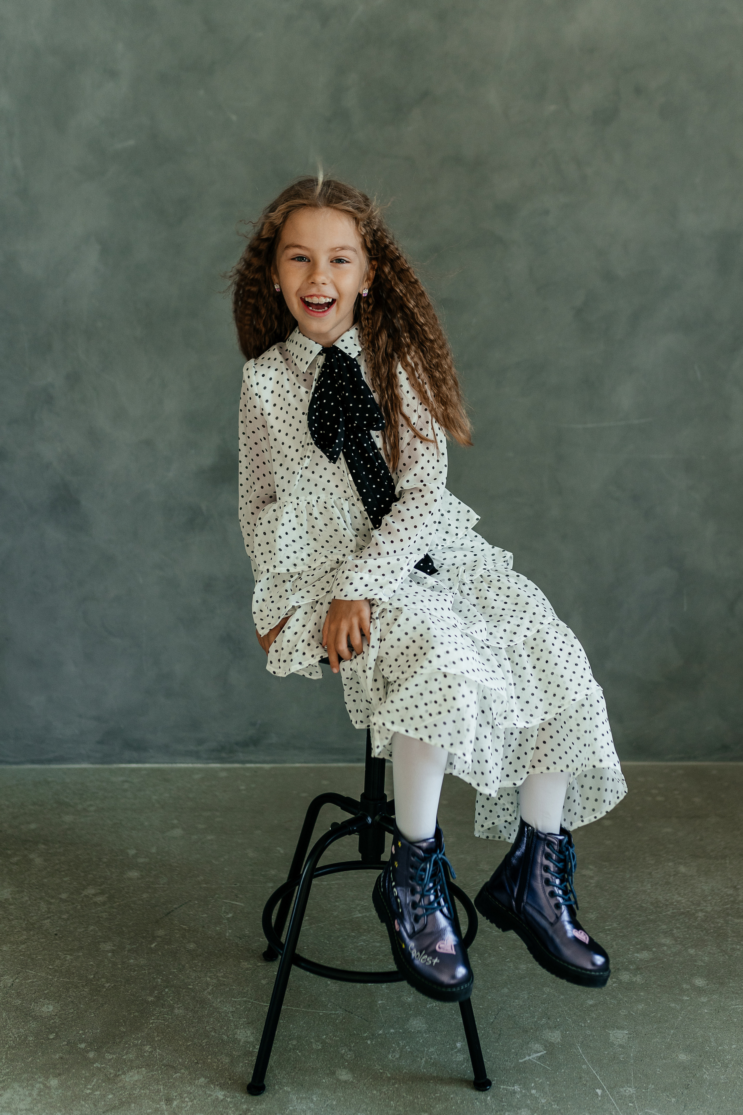 Стильная студийная серия. Семейный и детский фотограф в Краснодаре