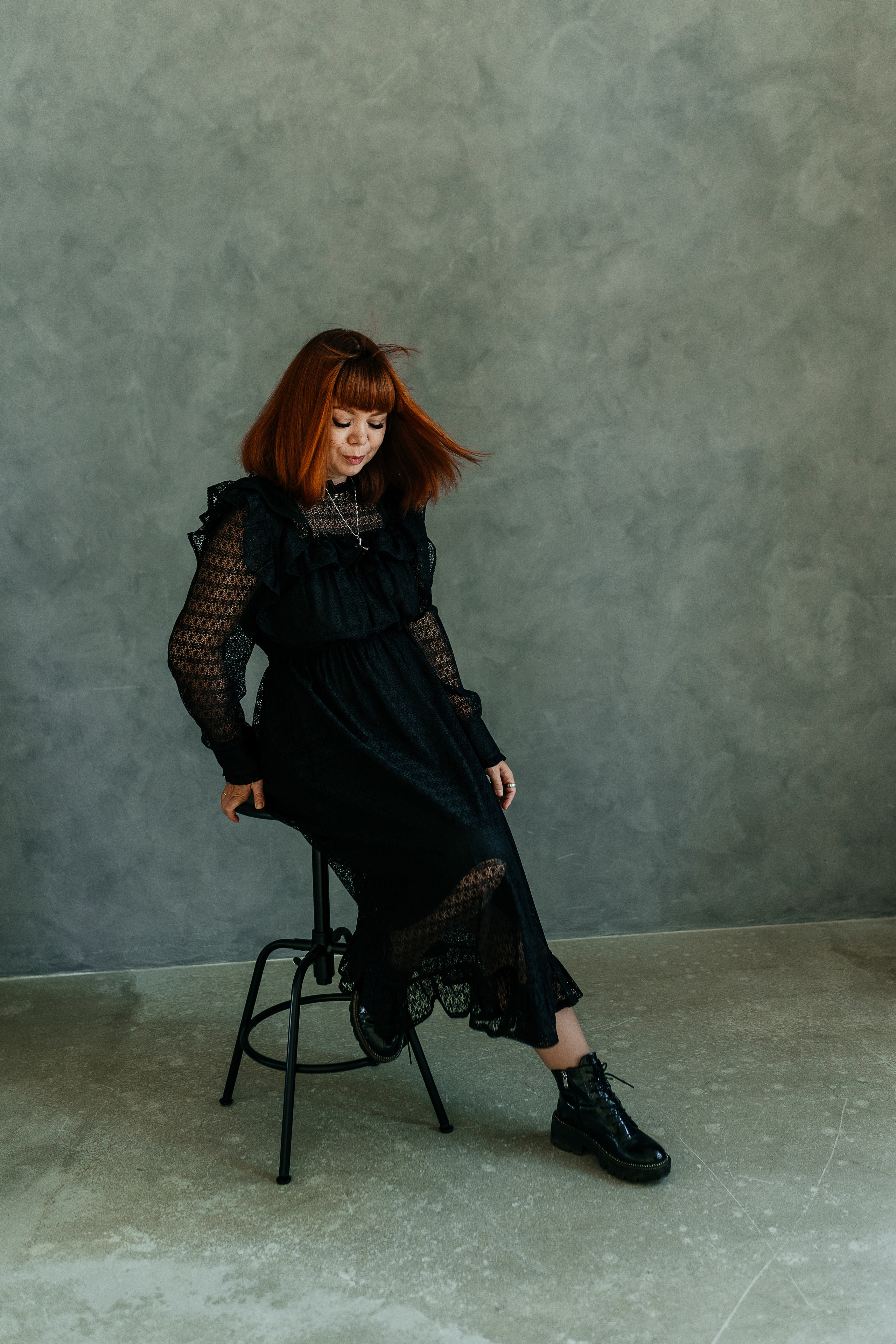 Стильная студийная серия. Семейный и детский фотограф в Краснодаре